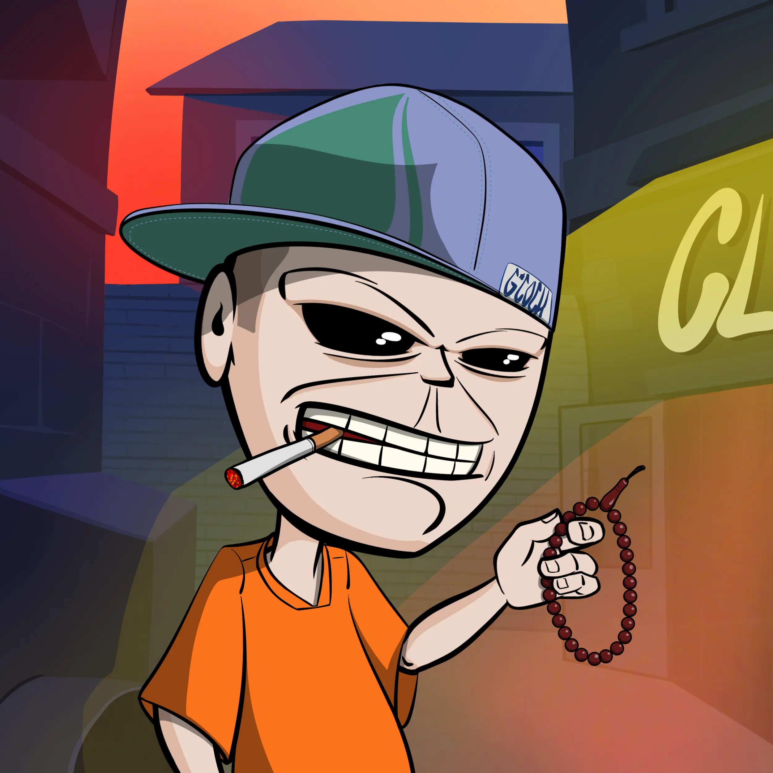 CoolCockGangs #343 NFT on Algorand