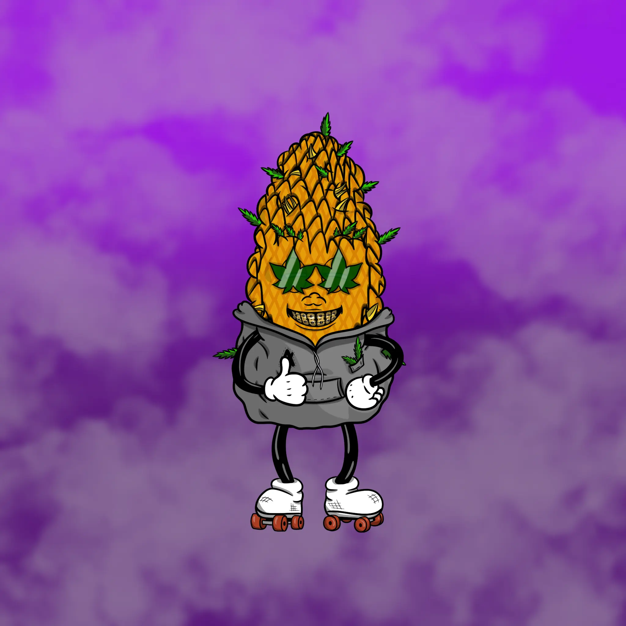 Blazing Budz #615 NFT on Algorand