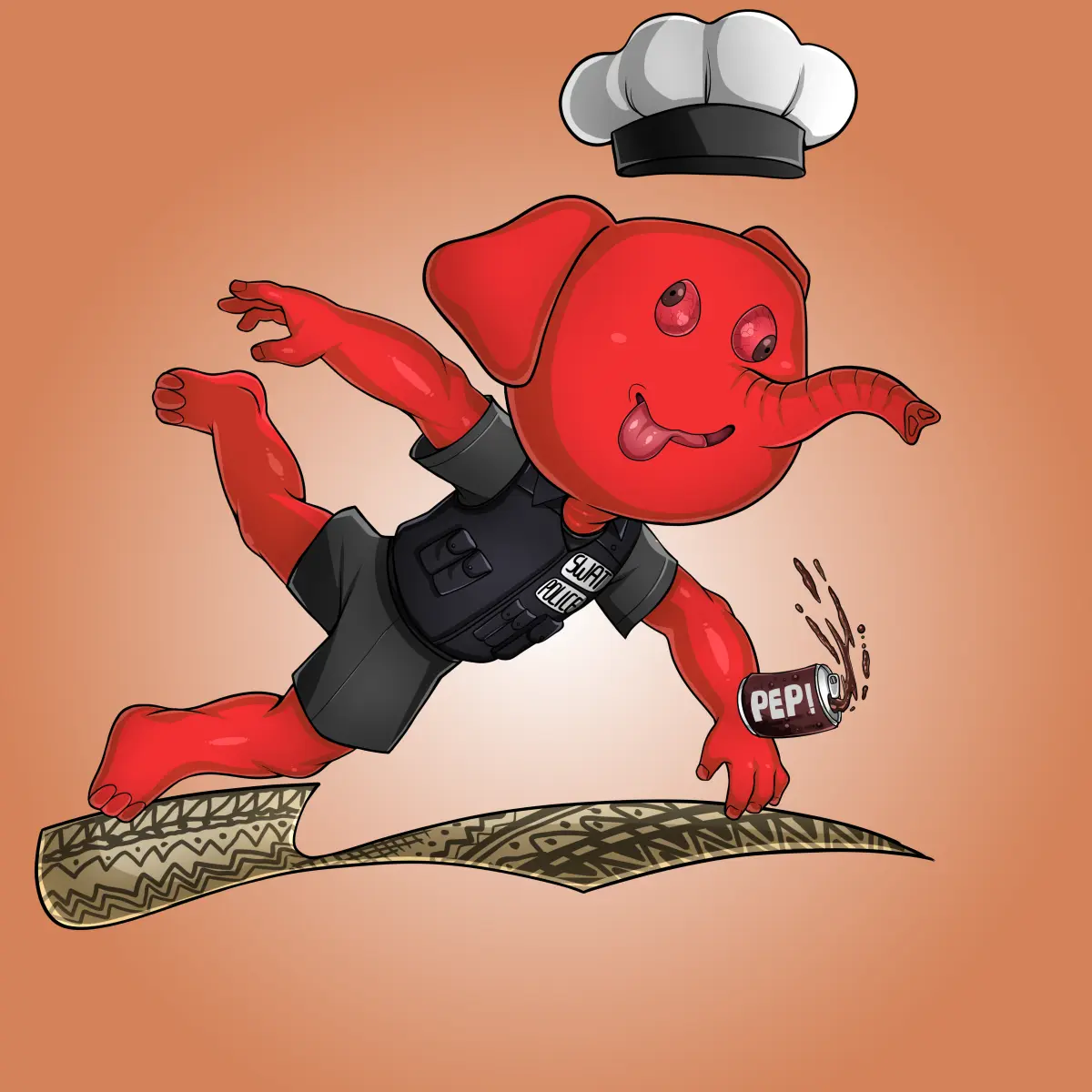 Rug Friends  #2393 NFT on Algorand