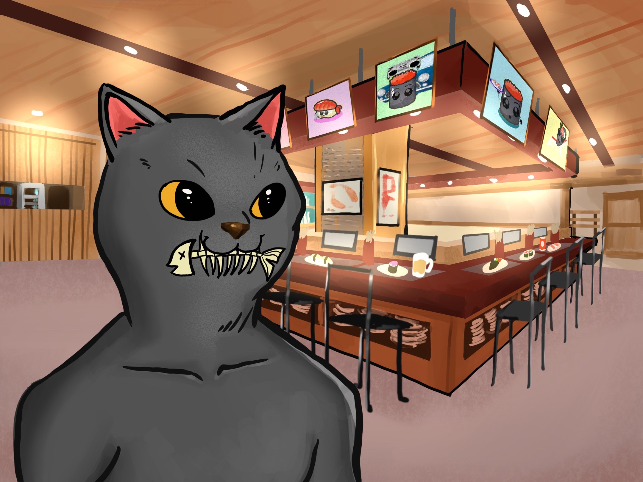 Dope Cat#0011 NFT on Algorand