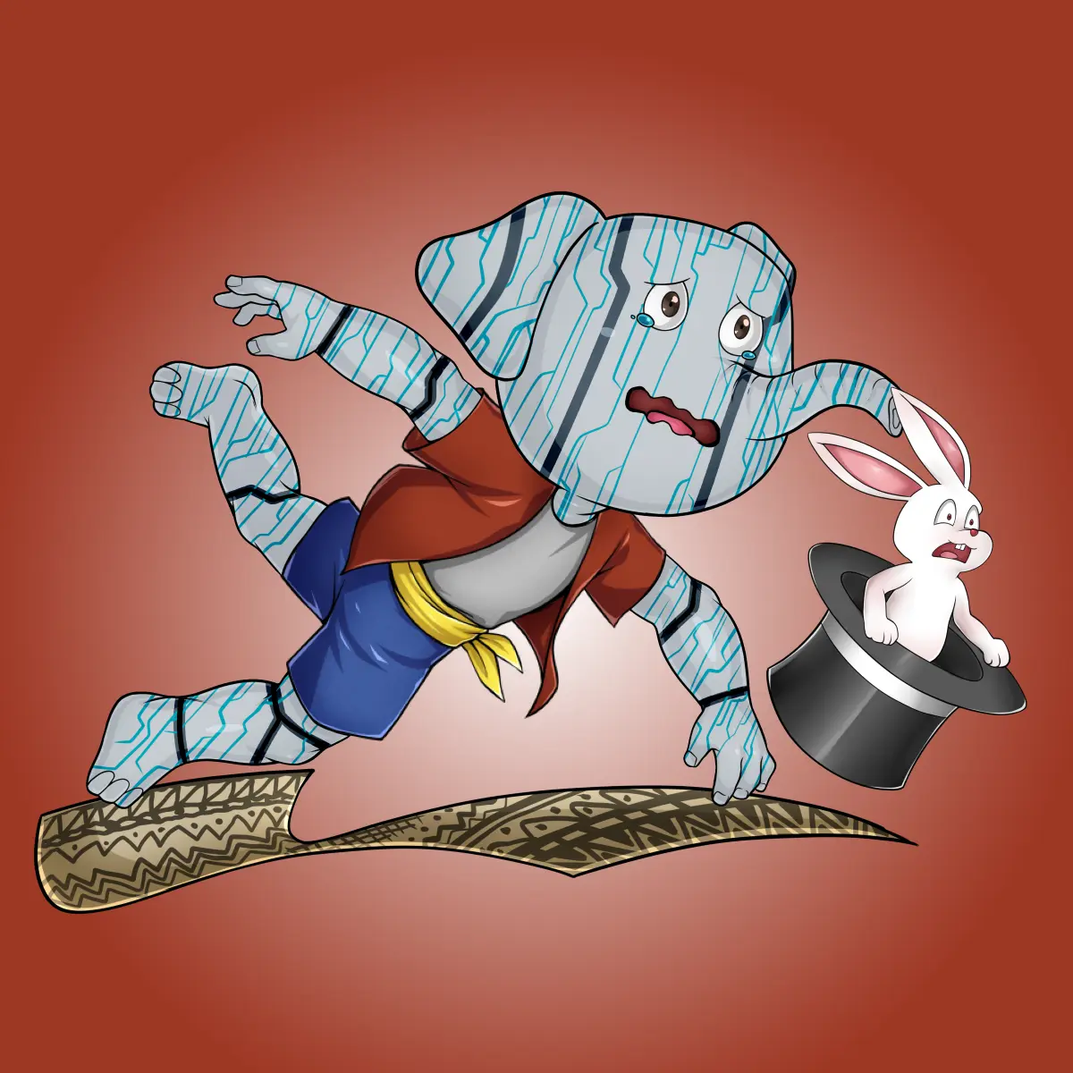 Rug Friends  #1416 NFT on Algorand