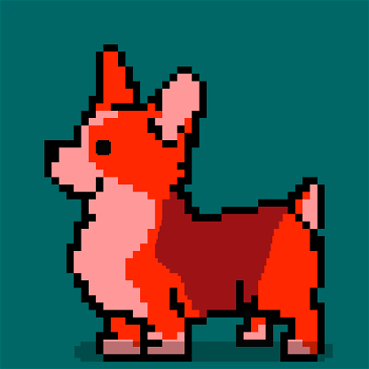 Pixel Pup Rare 01
