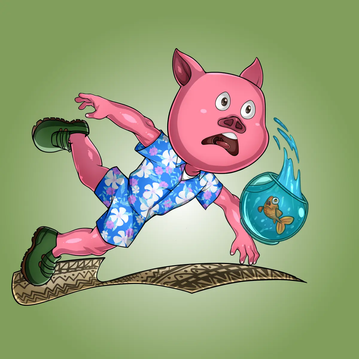 Rug Friends  #3054 NFT on Algorand