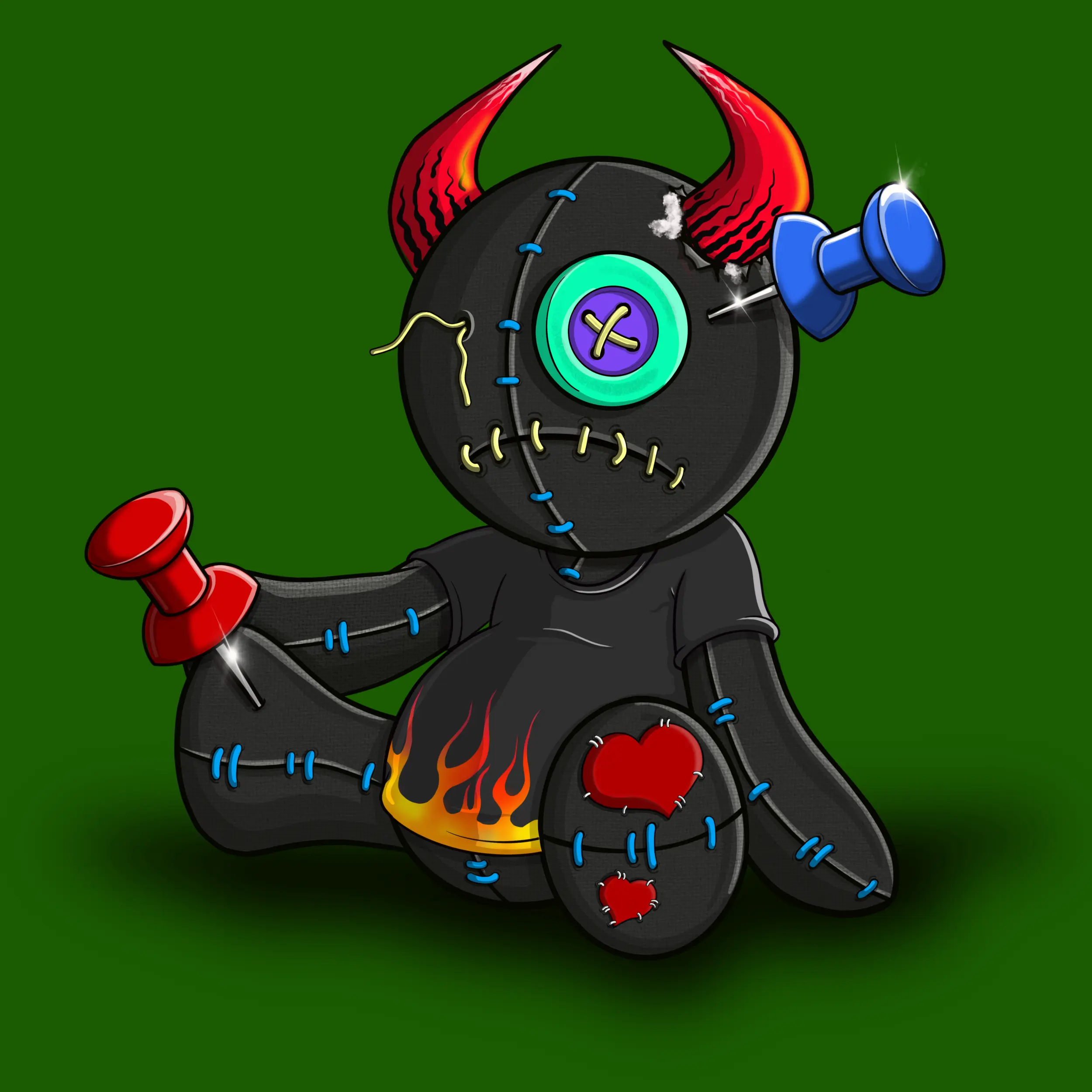 Trippy Stitch #1163 NFT on Algorand