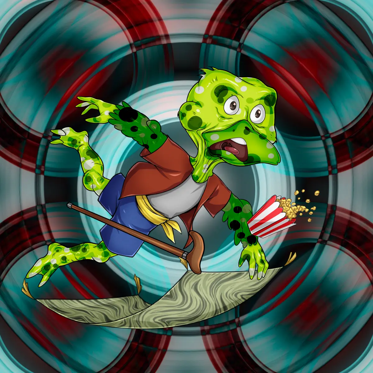 Rug Friends  #348 NFT on Algorand