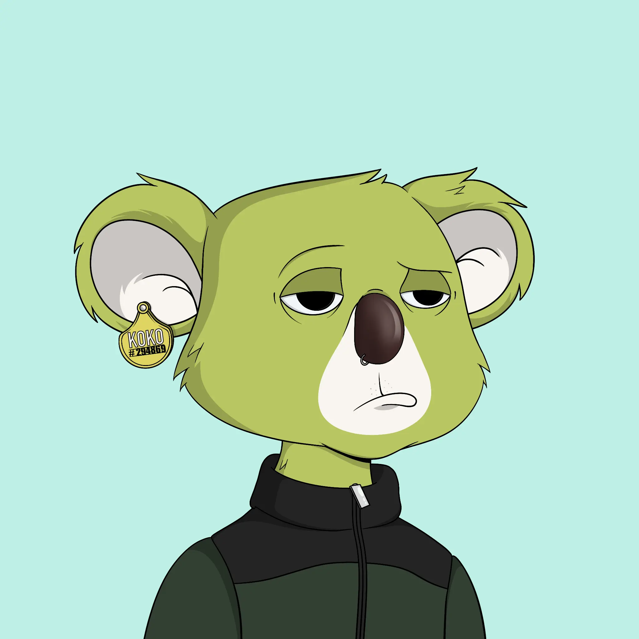 Bad Koala Society #4103 NFT on Algorand