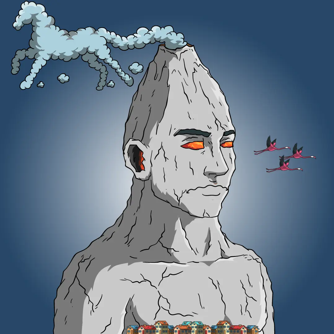 Volcano Boyz #1186 NFT on Algorand