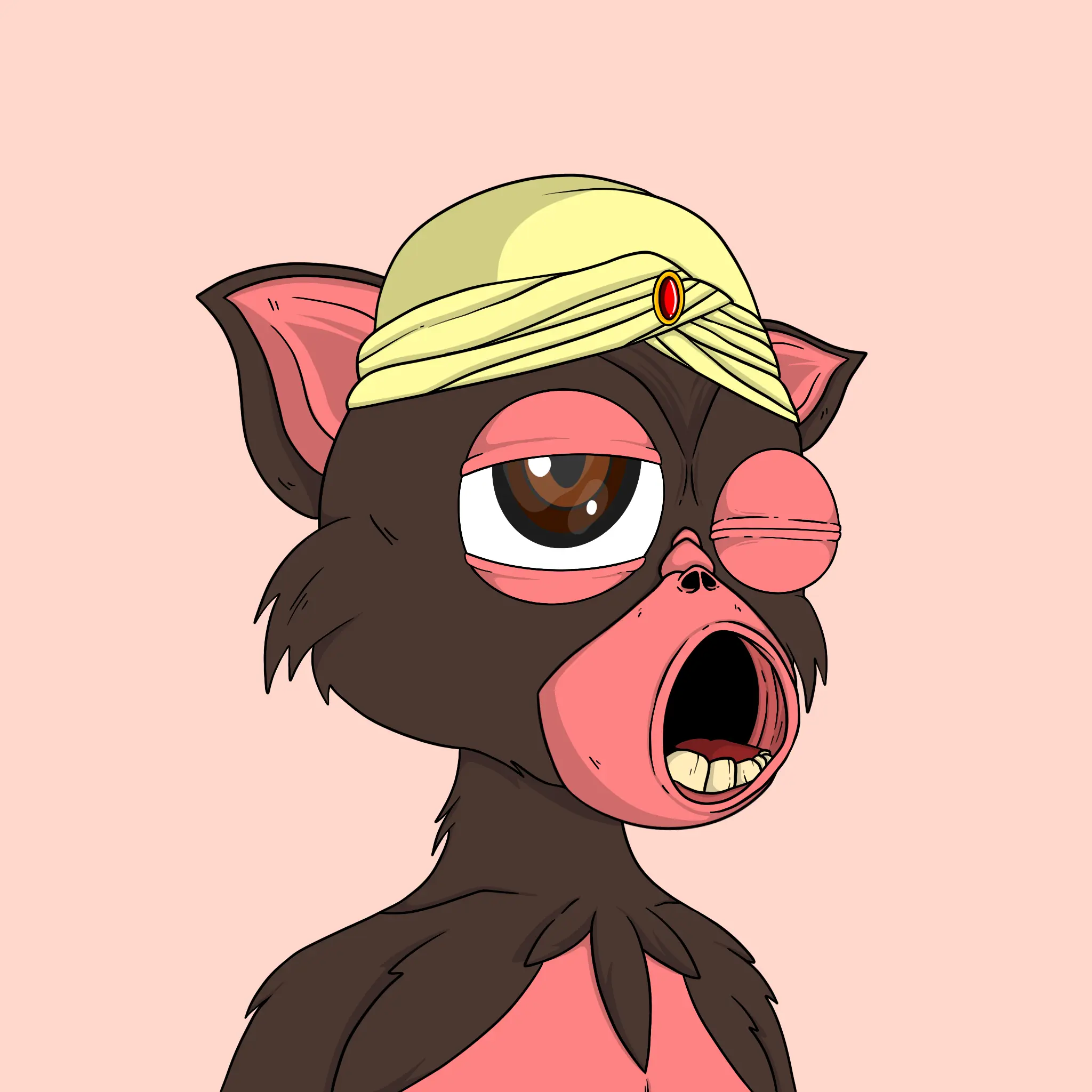Trendy Tarsier #2005 NFT on Algorand