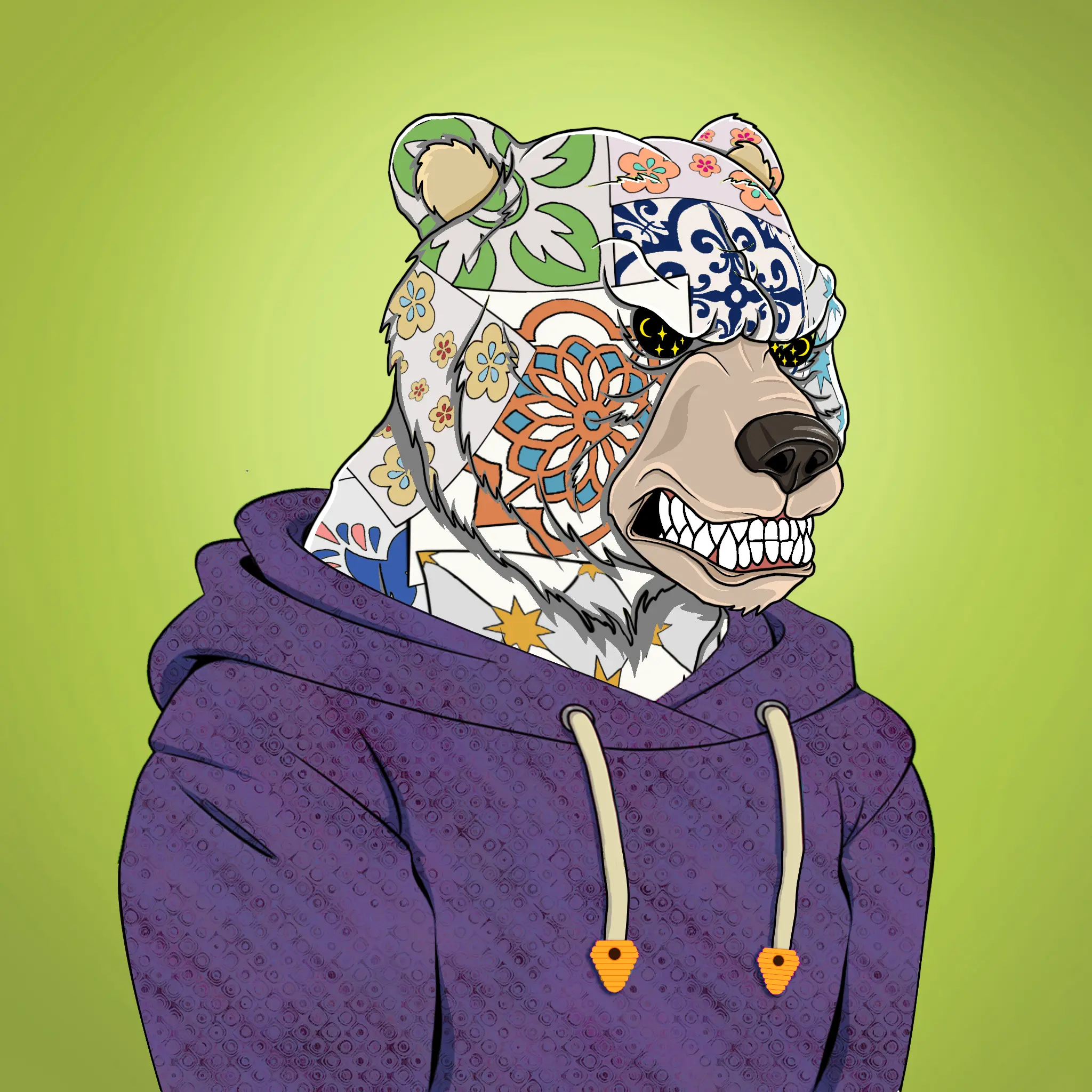 Mad Bears #1452 NFT on Algorand