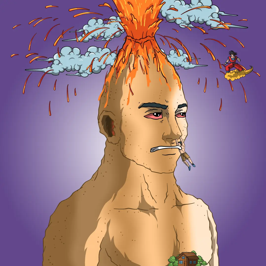 Volcano Boyz #1876 NFT on Algorand