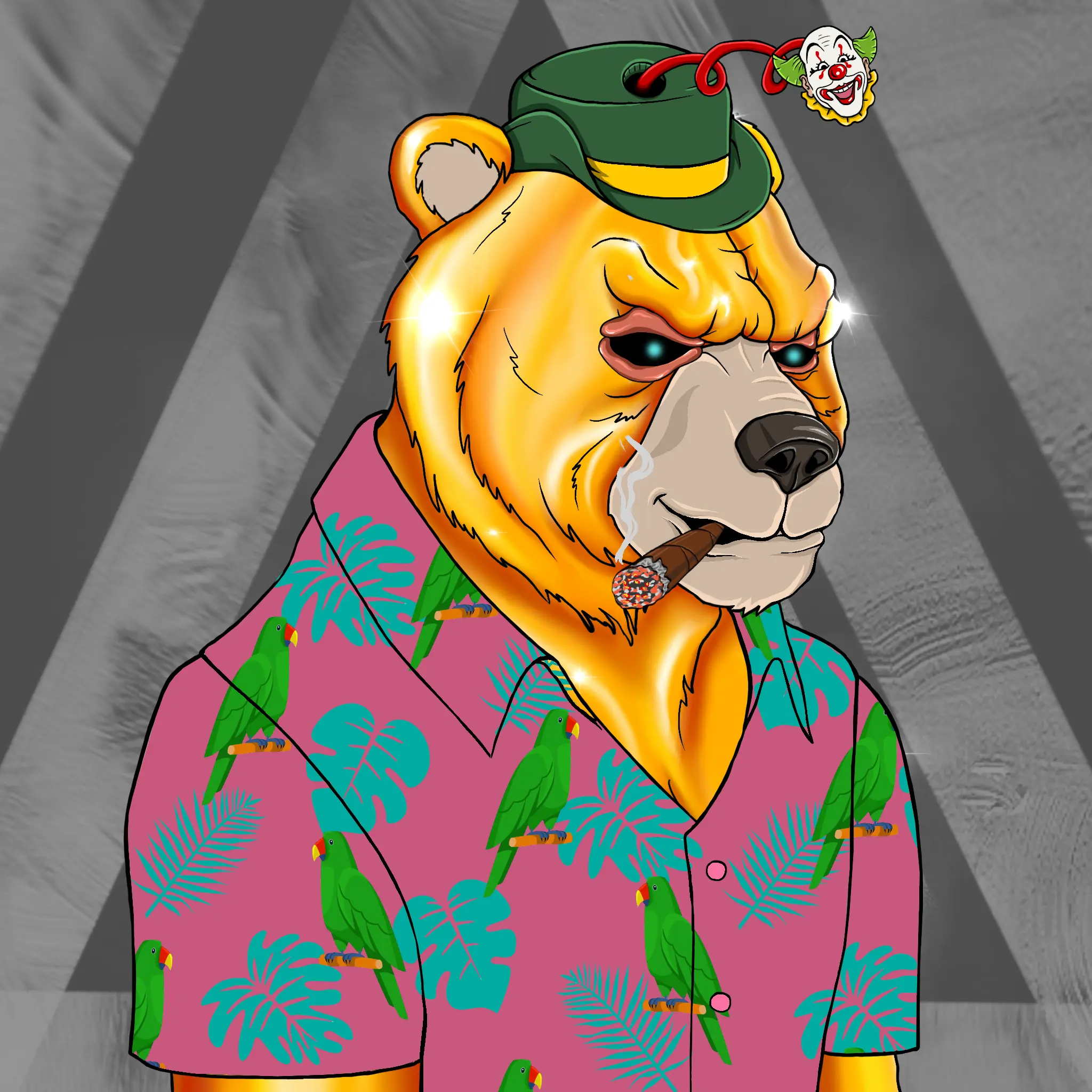 Mad Bears #486 NFT on Algorand