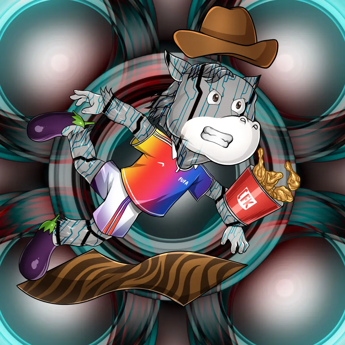 Rug Friends  #2443 NFT on Algorand