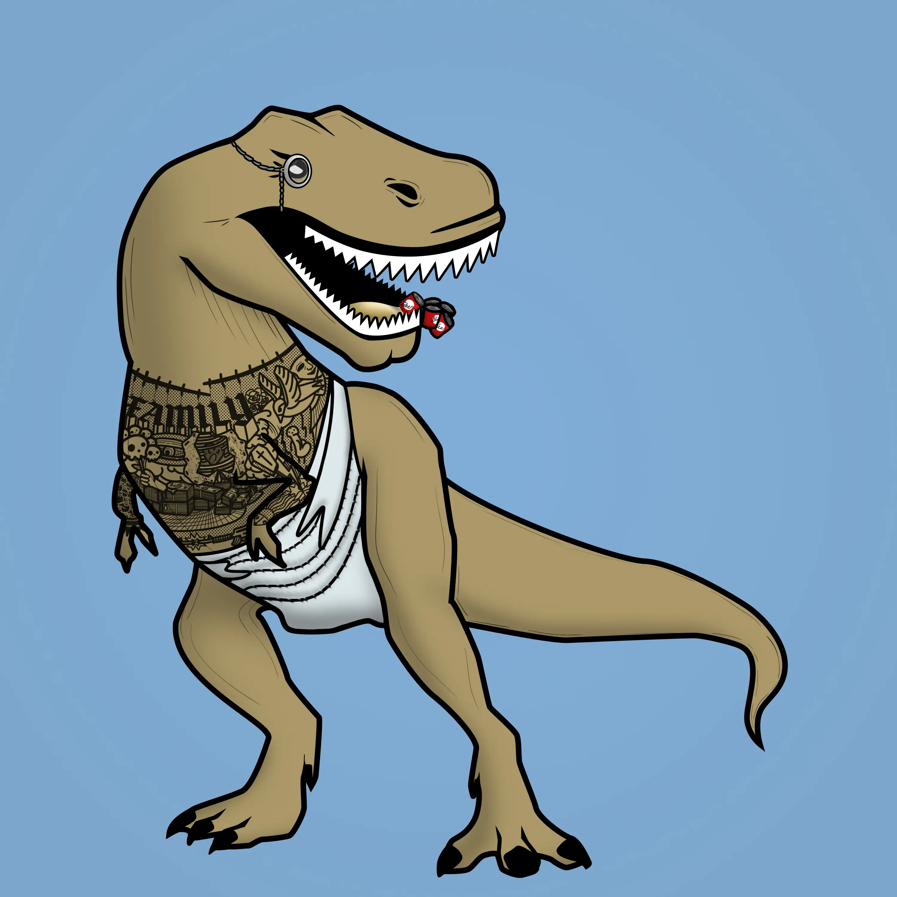 Algosaur Evolution #673 NFT on Algorand