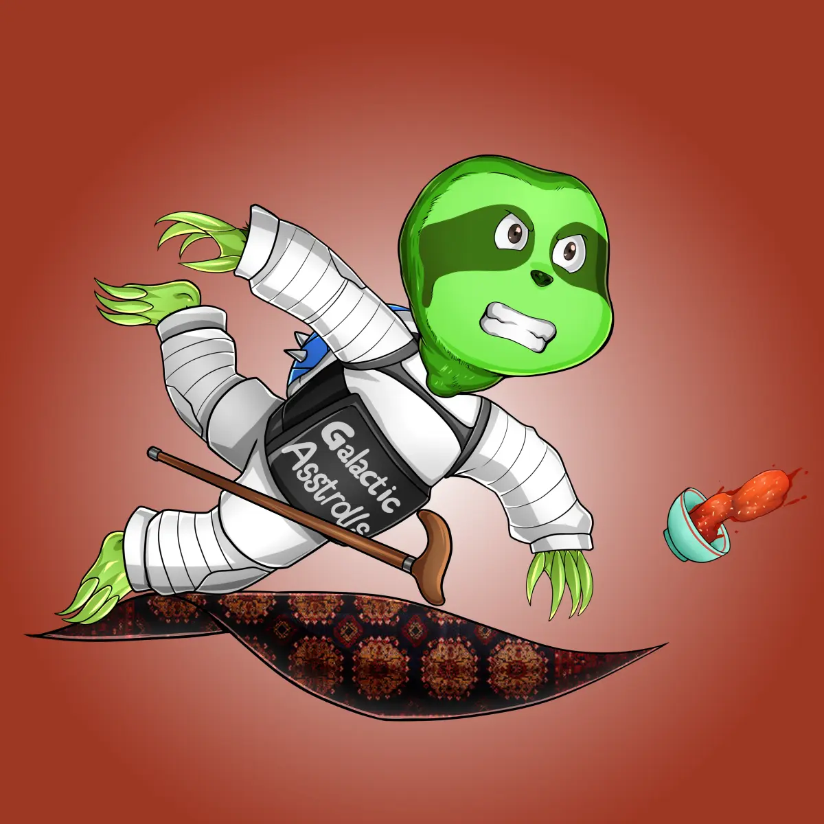 Rug Friends  #3925 NFT on Algorand