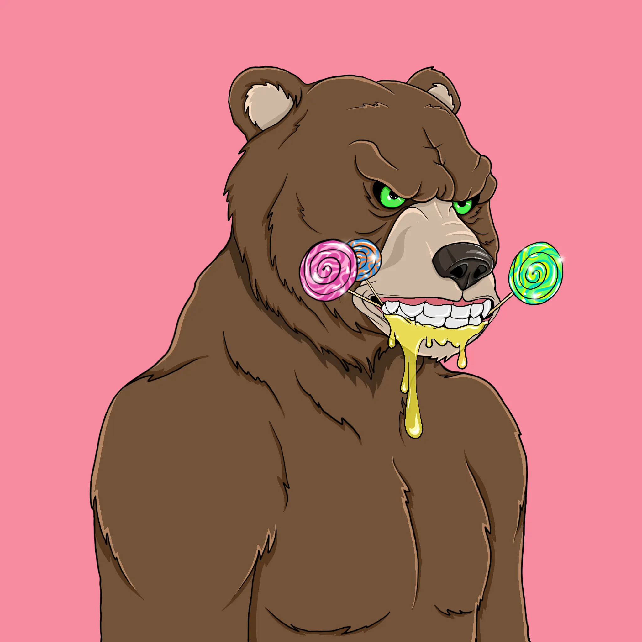 Mad Bears #2218 NFT on Algorand