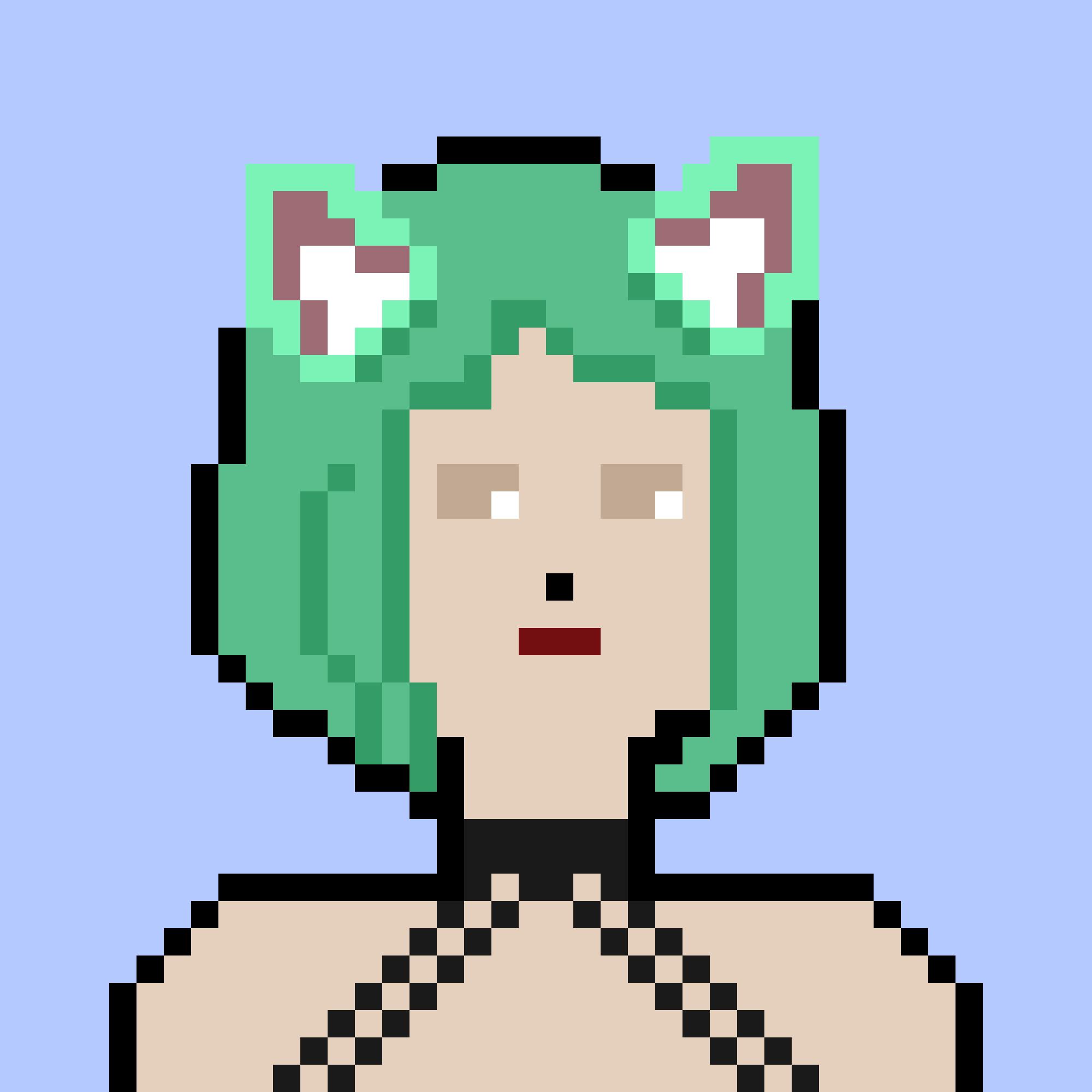 Catgirl Collection #389 NFT on Algorand
