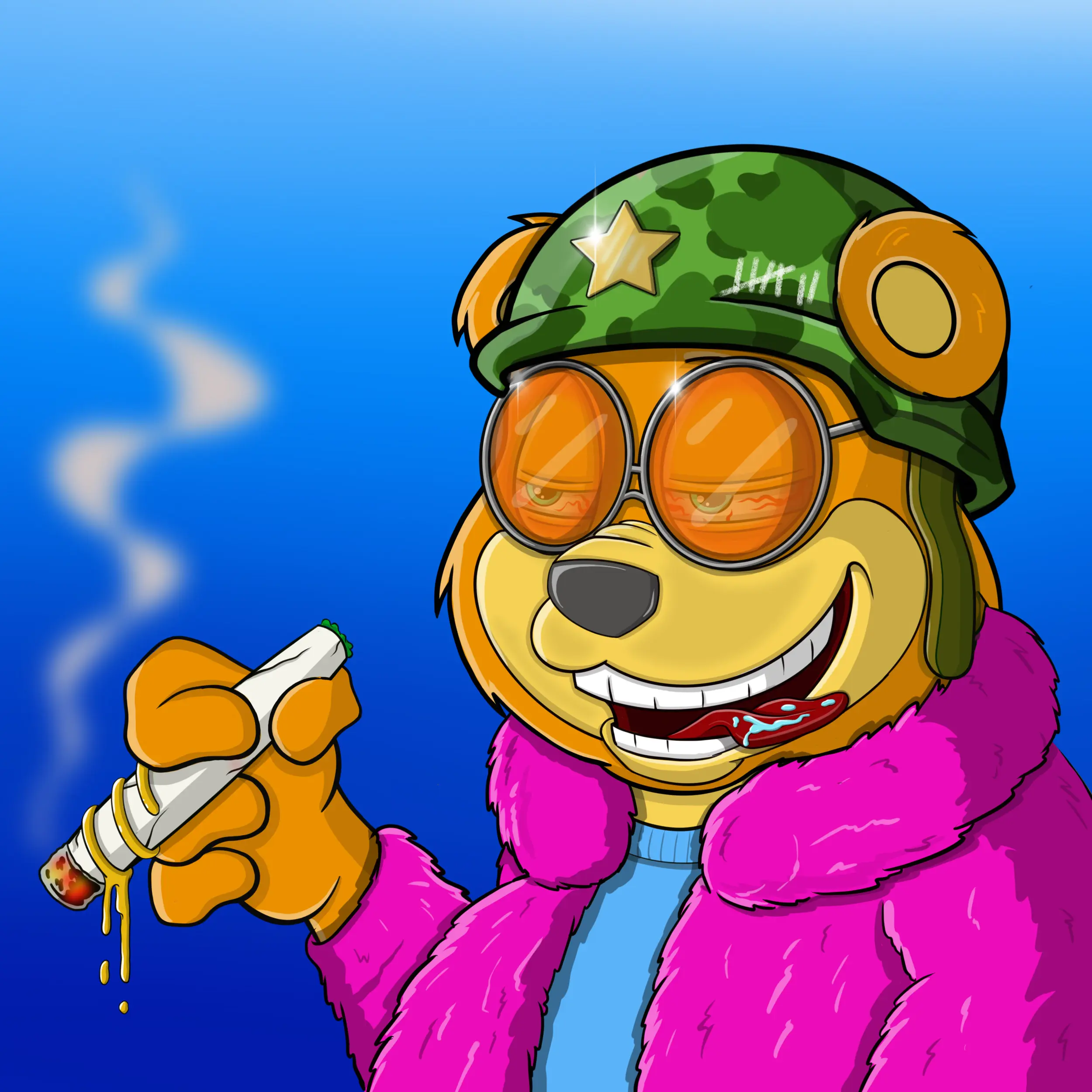 Burnin Bears #1689 NFT on Algorand