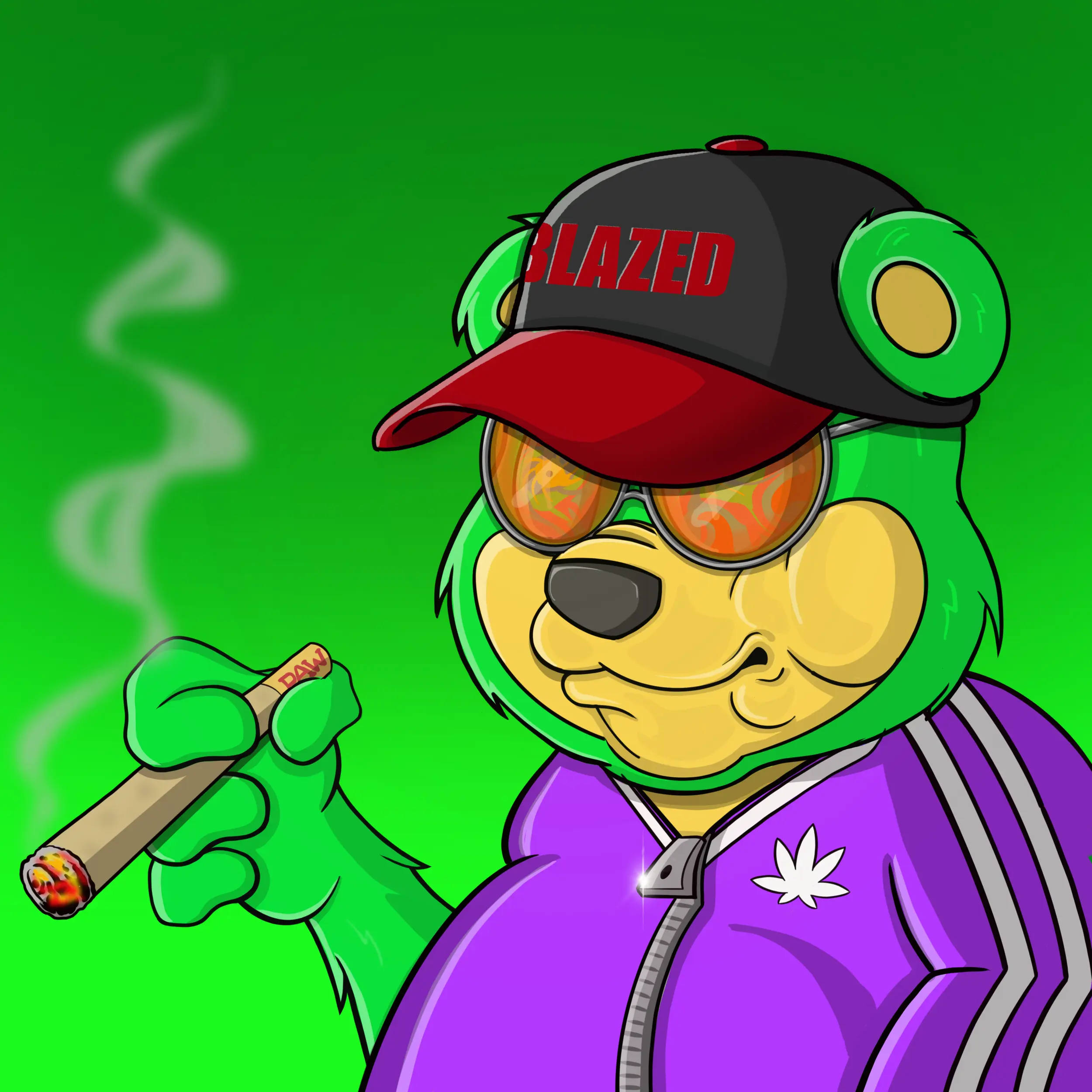 Burnin Bears #503 NFT on Algorand