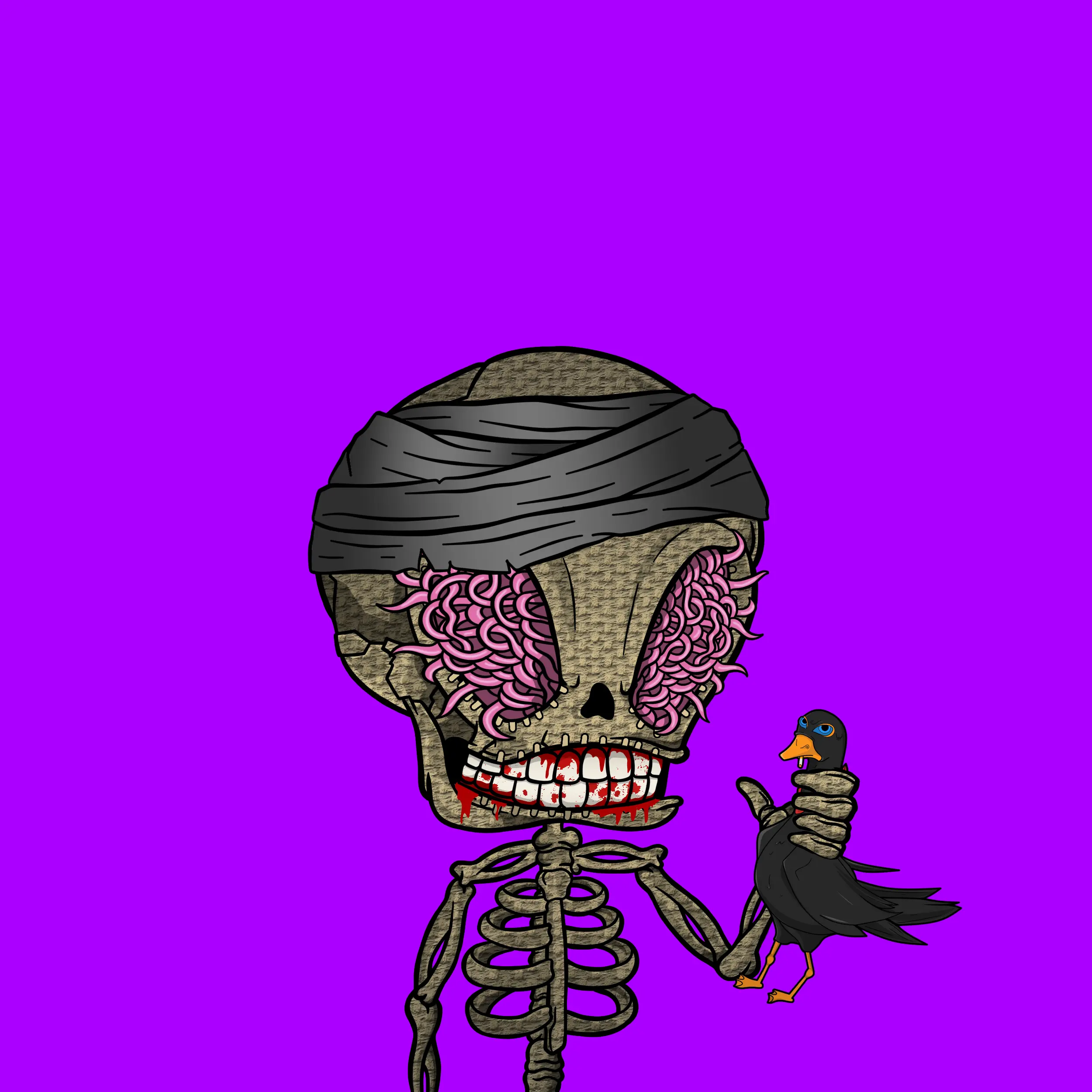 BoneBuddies #1162 NFT on Algorand