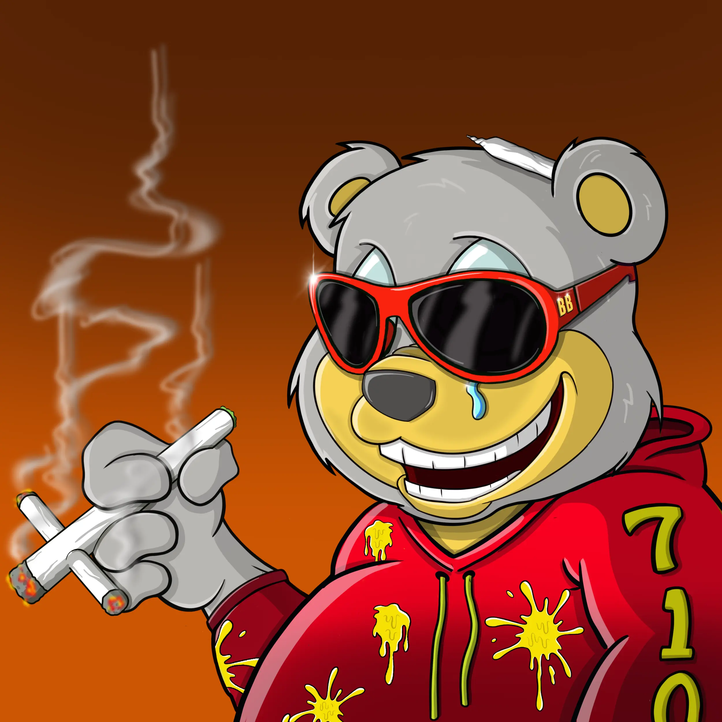 Burnin Bears #555 NFT on Algorand