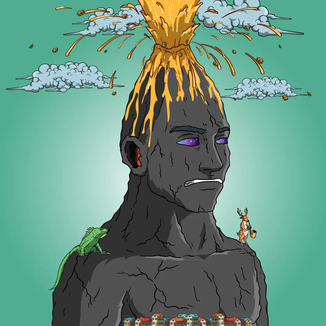 Volcano Boyz #2004 NFT on Algorand