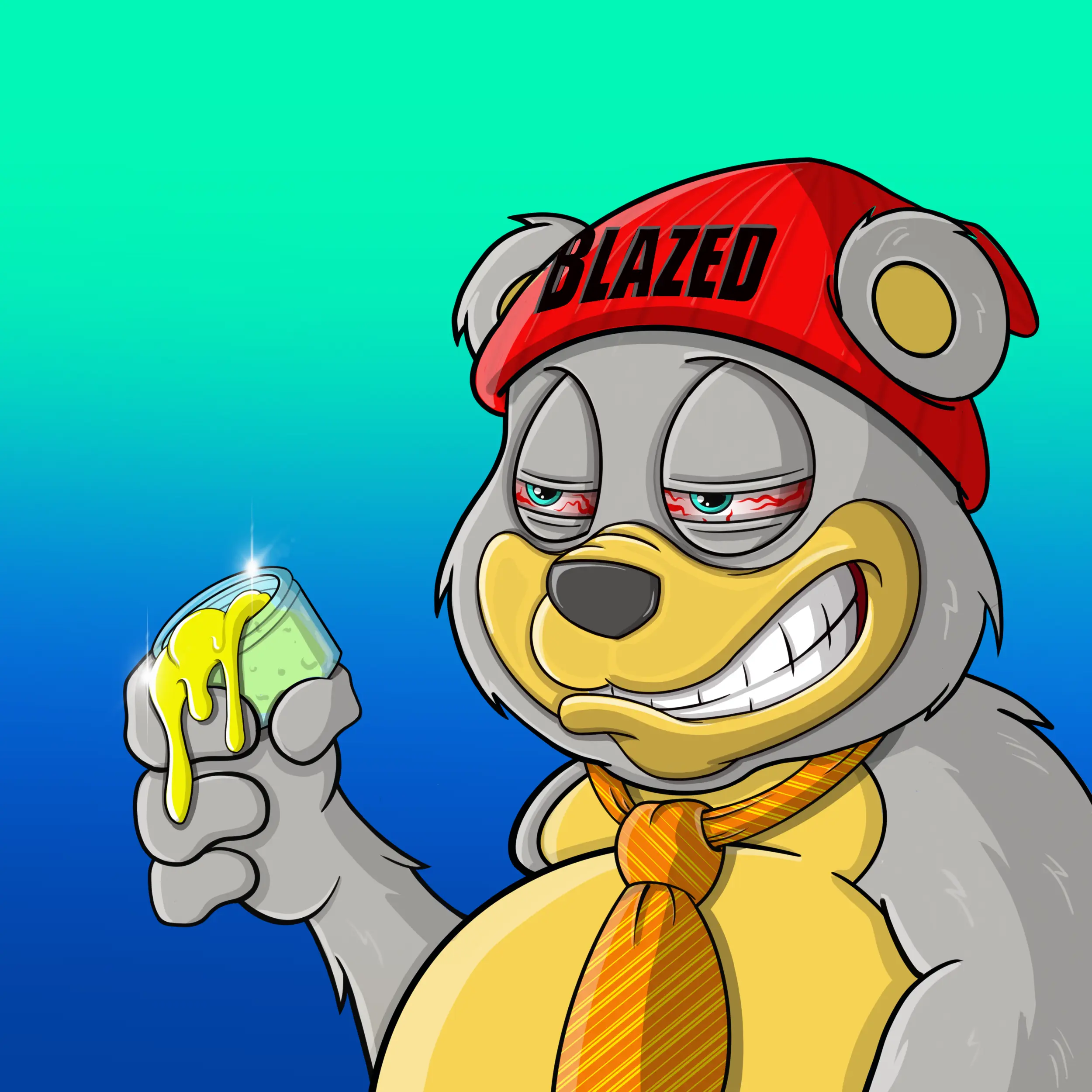 Burnin Bears #5 NFT on Algorand