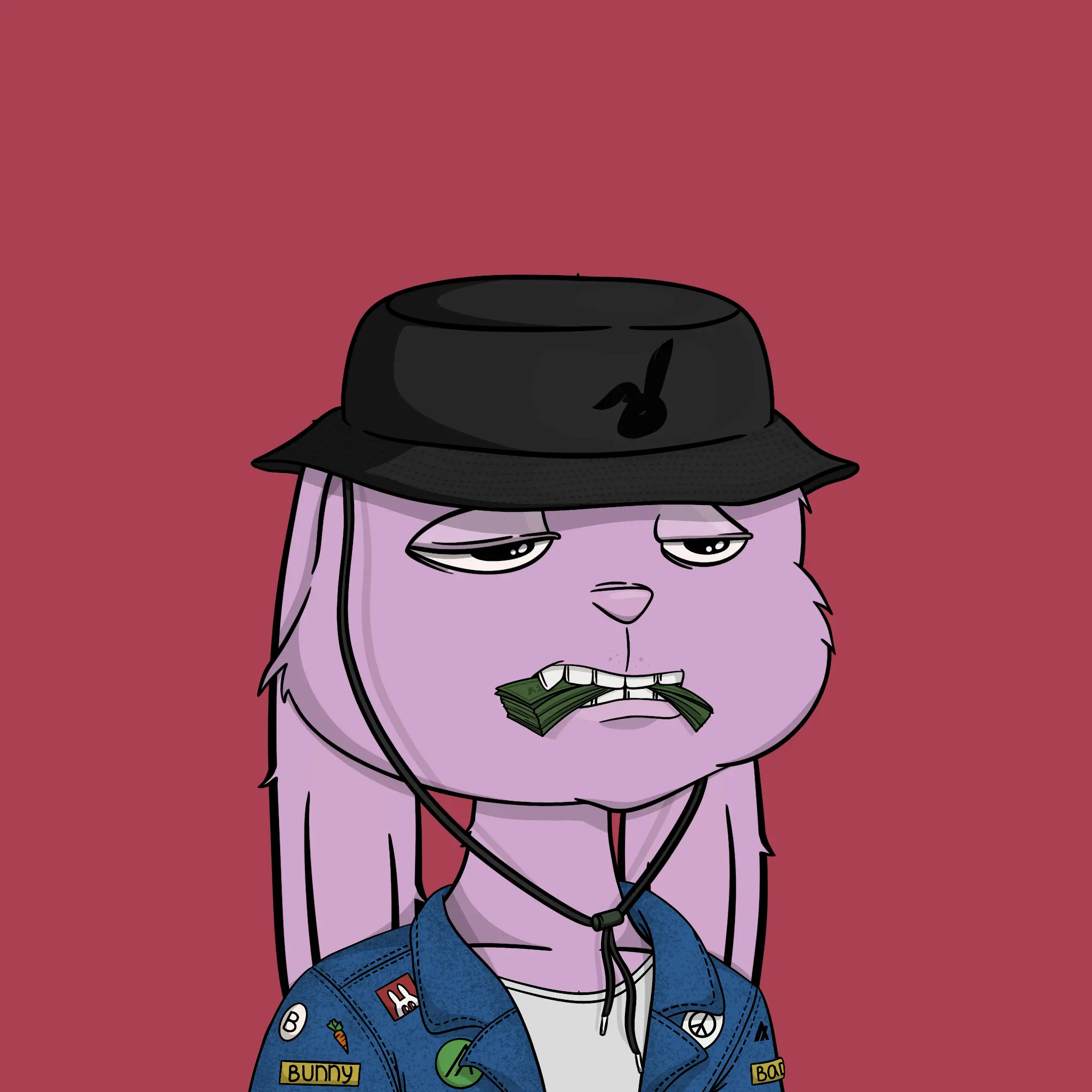 Bad Bunny Society #2407 NFT on Algorand