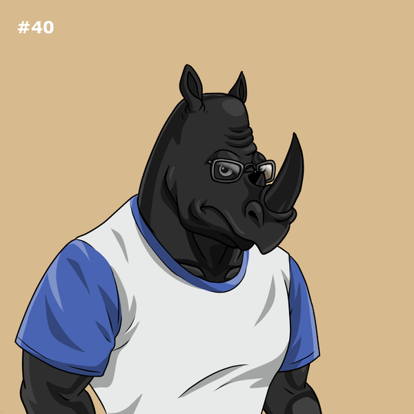 An image of Rowdy Rhino #040