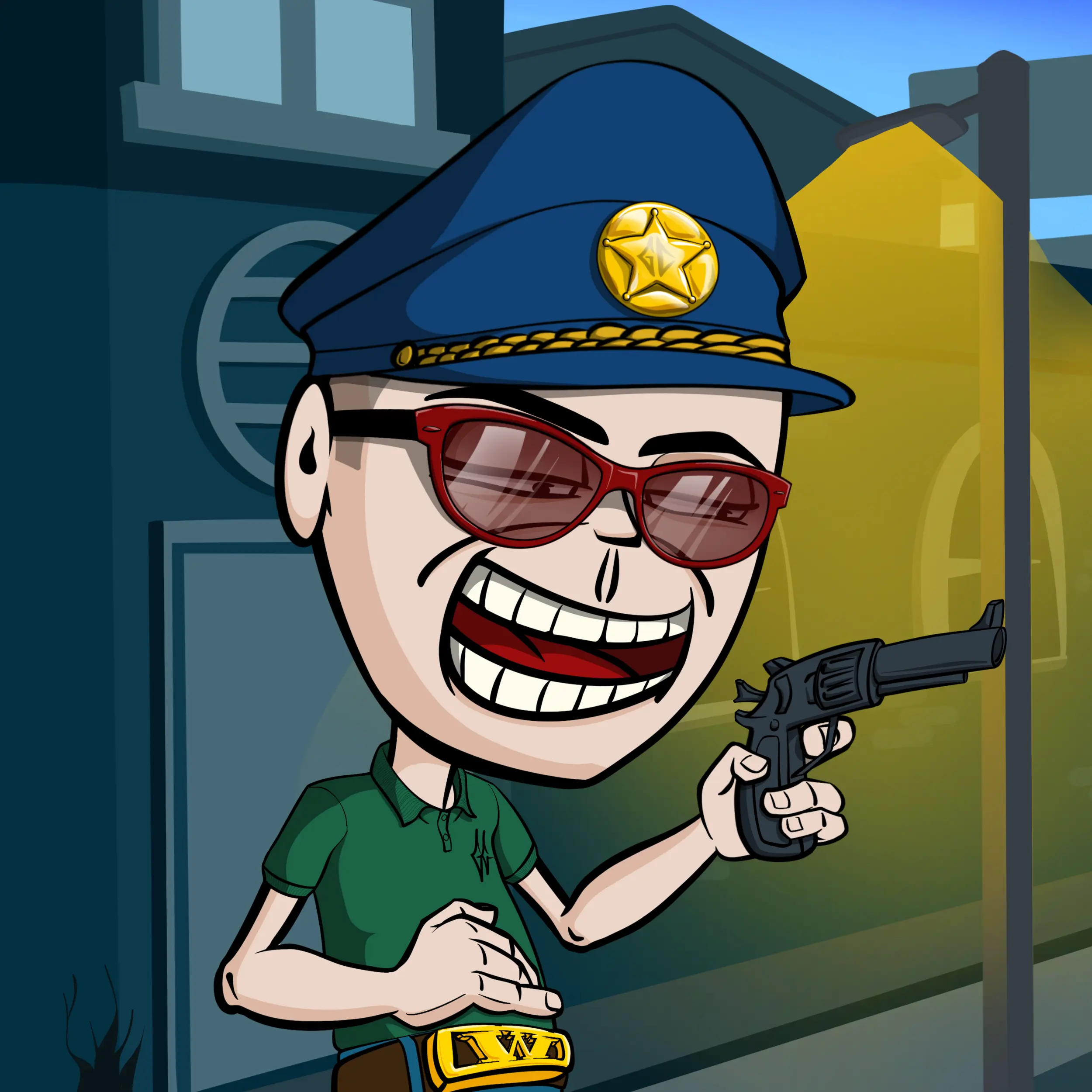 CoolCockGangs #317 NFT on Algorand