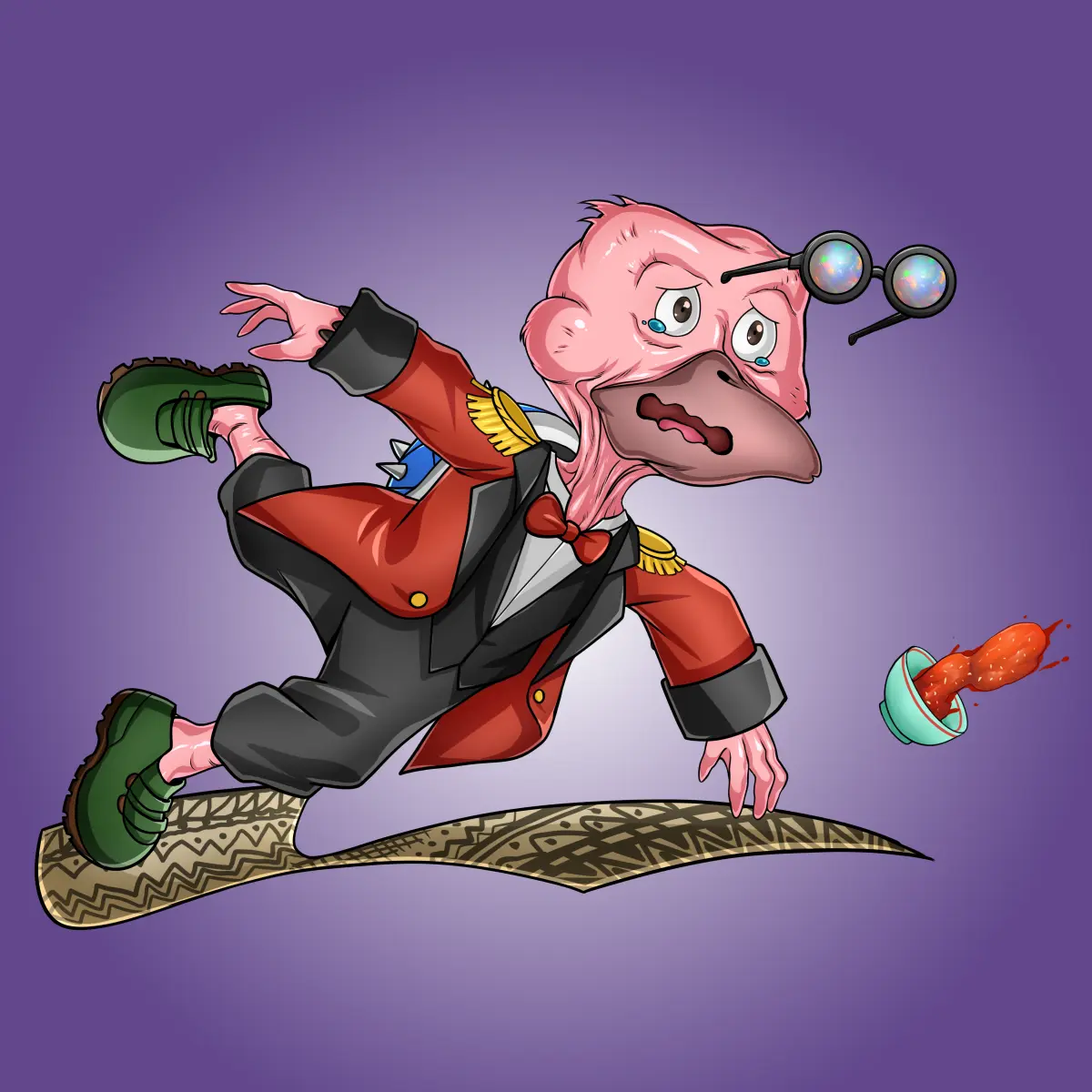 Rug Friends  #4166 NFT on Algorand