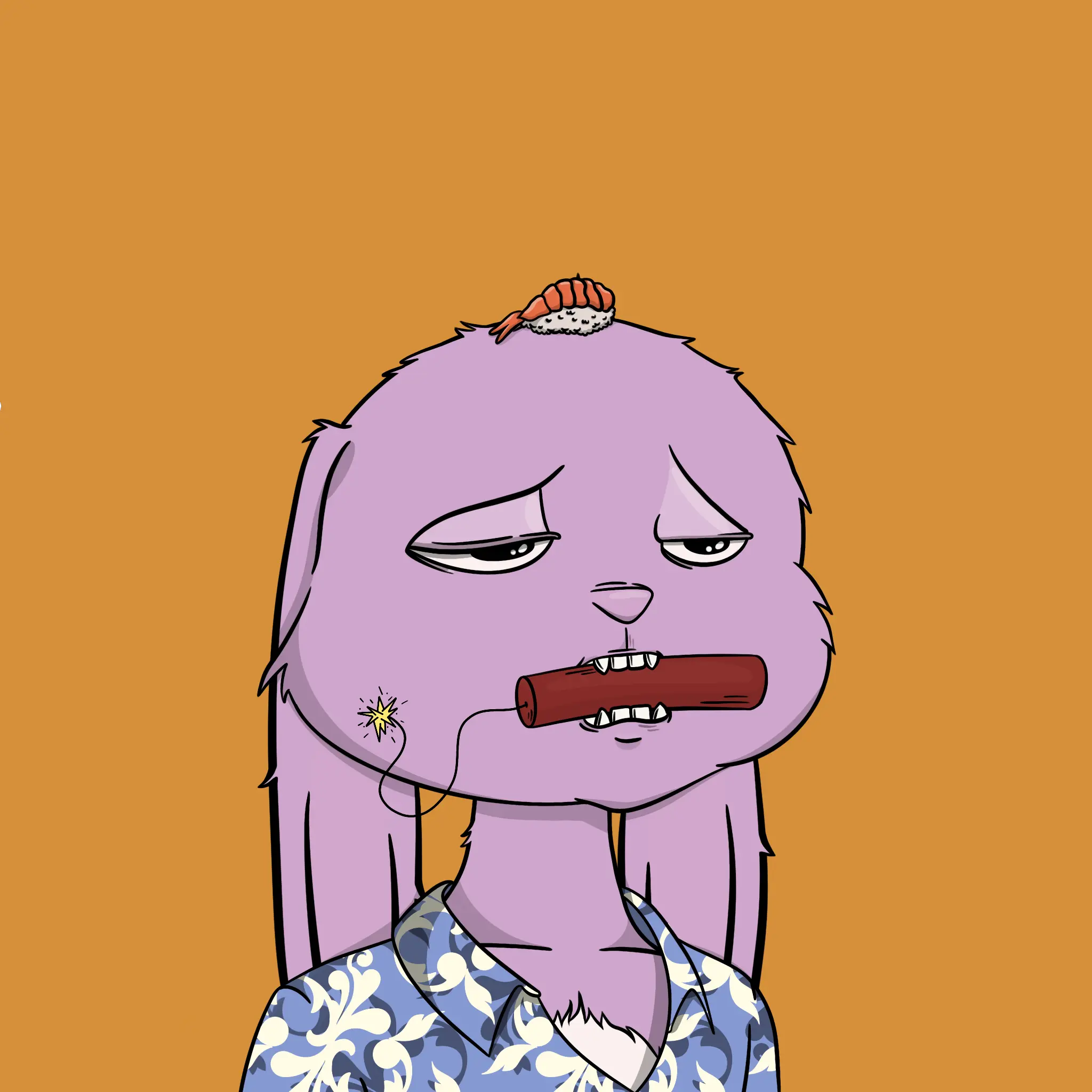 Bad Bunny Society #2806 NFT on Algorand