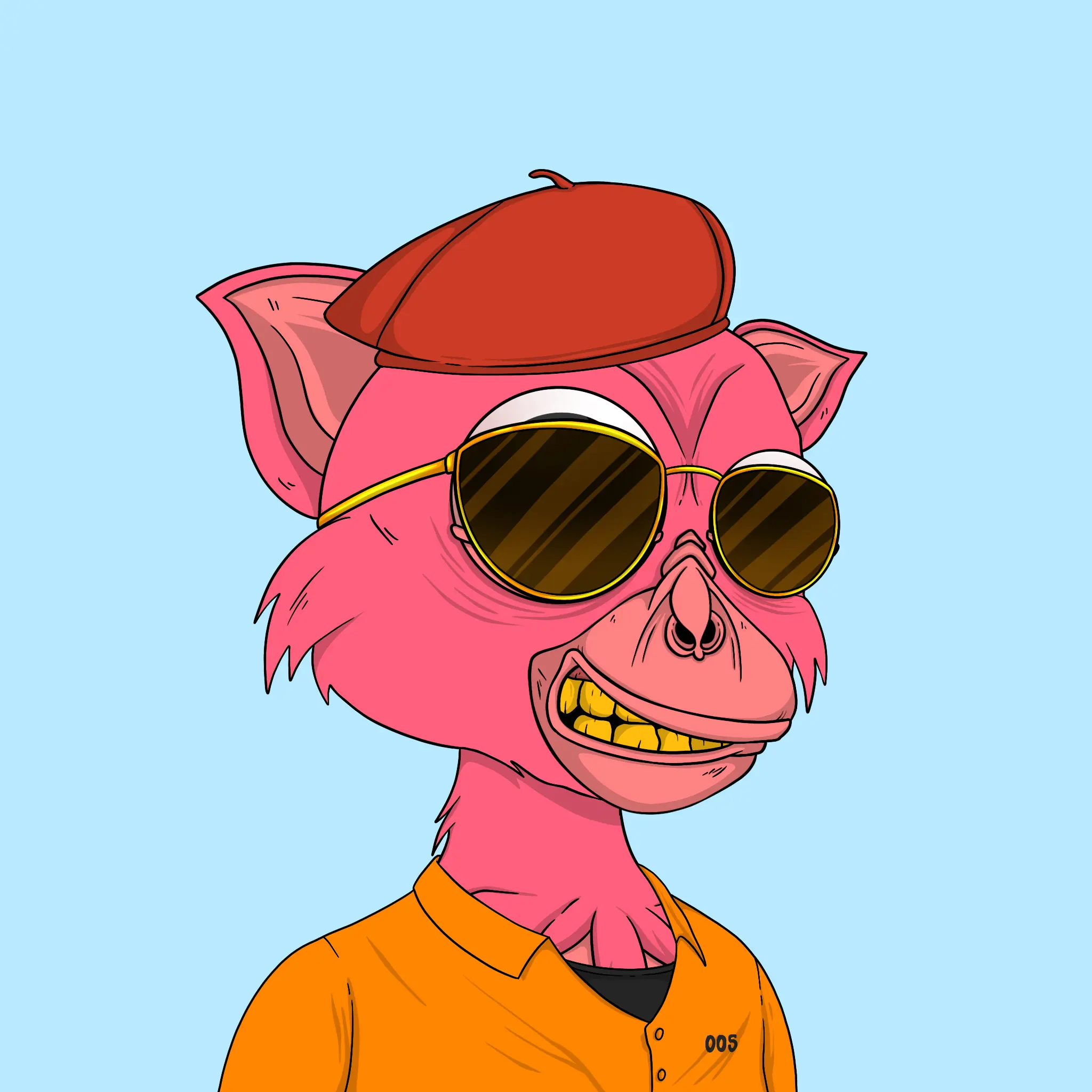 Trendy Tarsier #1813 NFT on Algorand