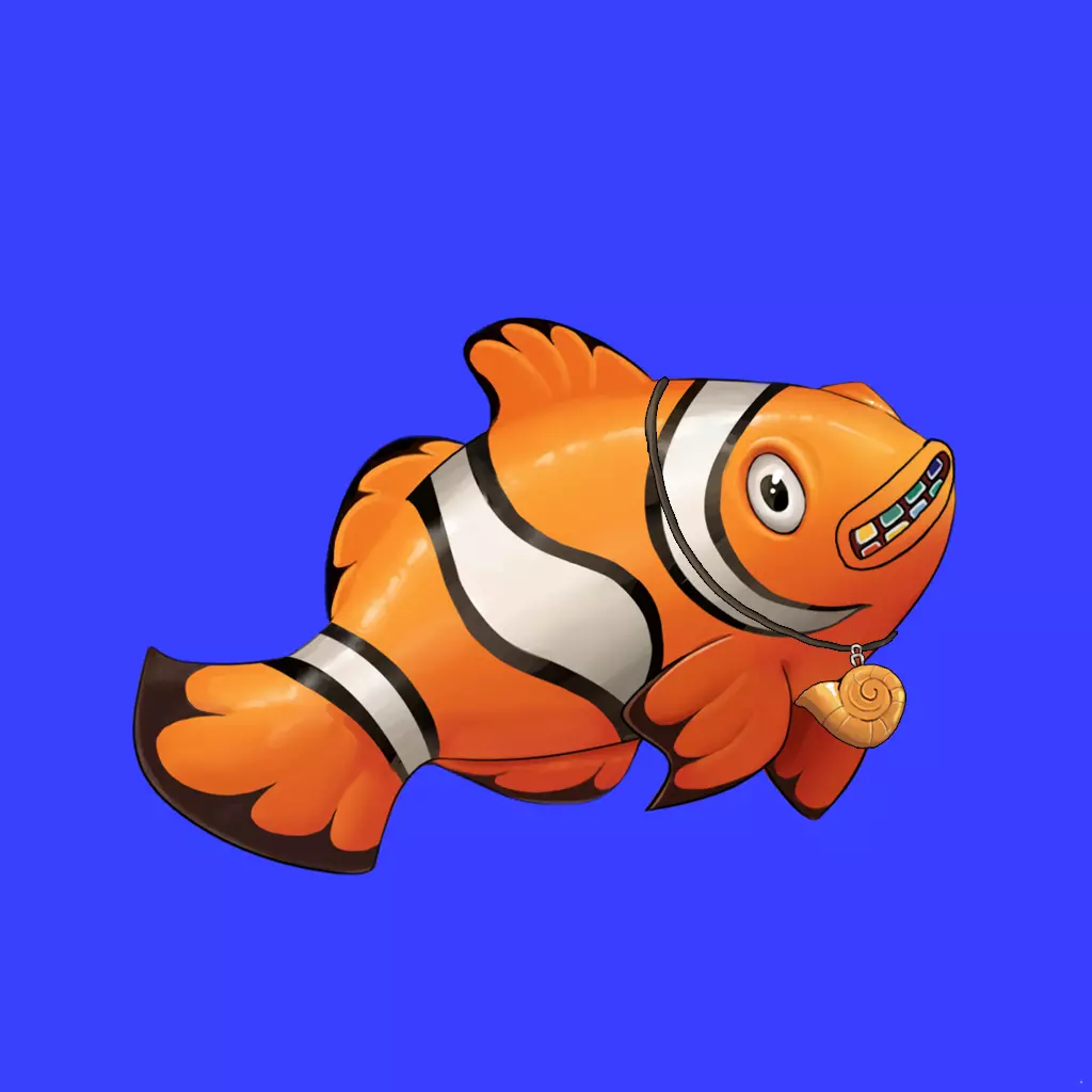 Clown Fish #131 NFT on Algorand