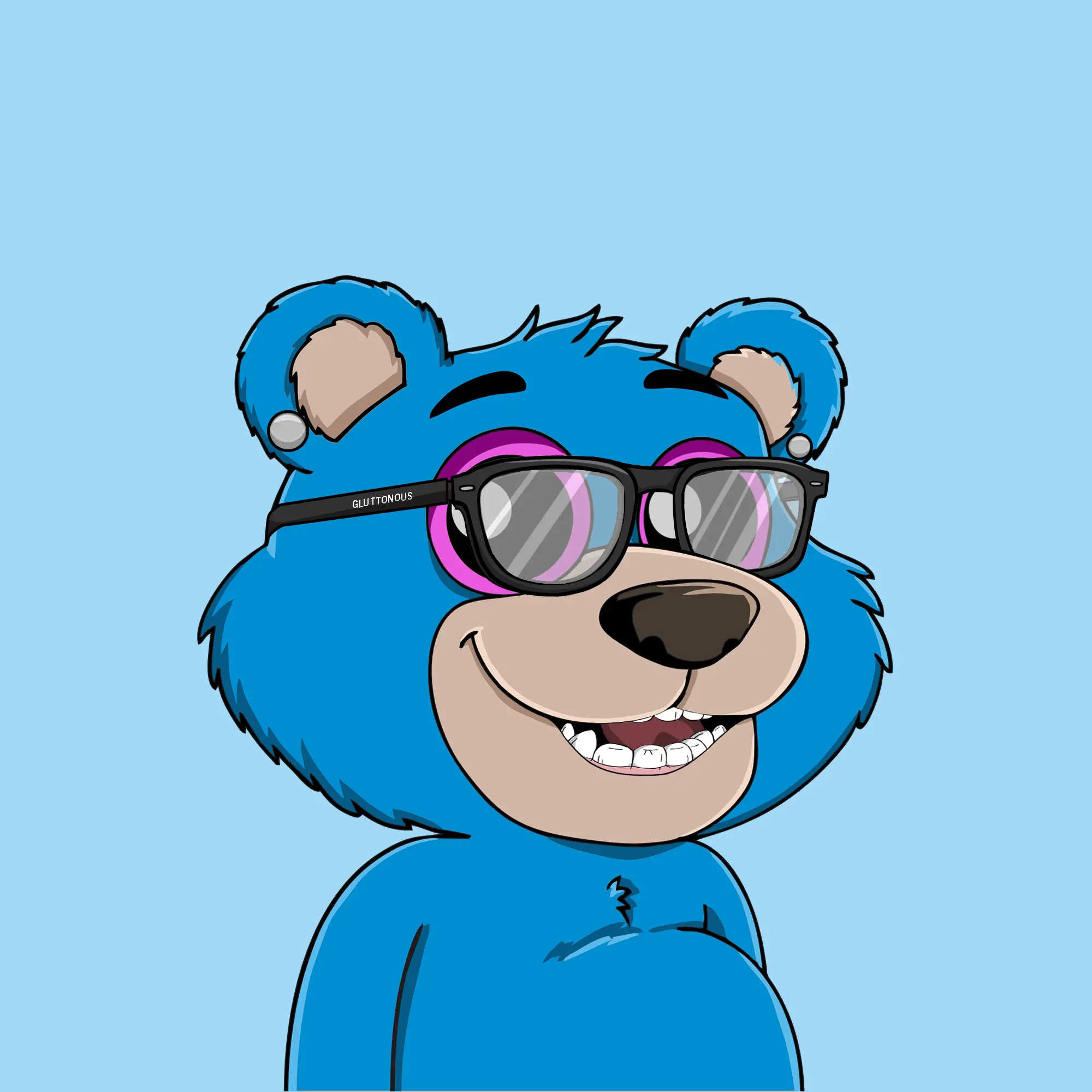 Gluttonous Bears #536 NFT on Algorand