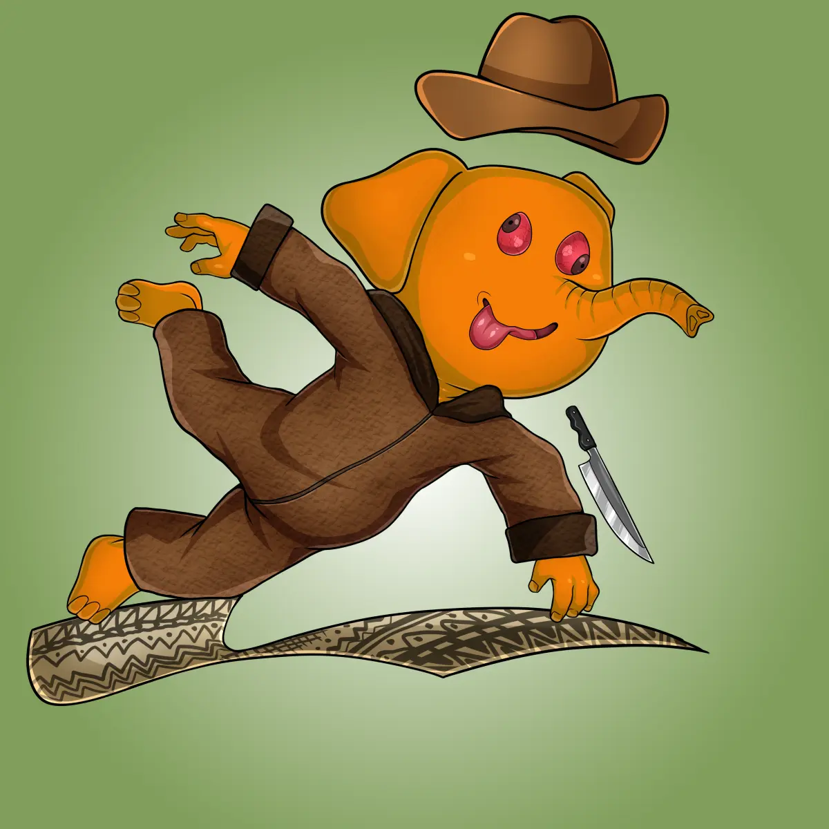 Rug Friends  #5528 NFT on Algorand