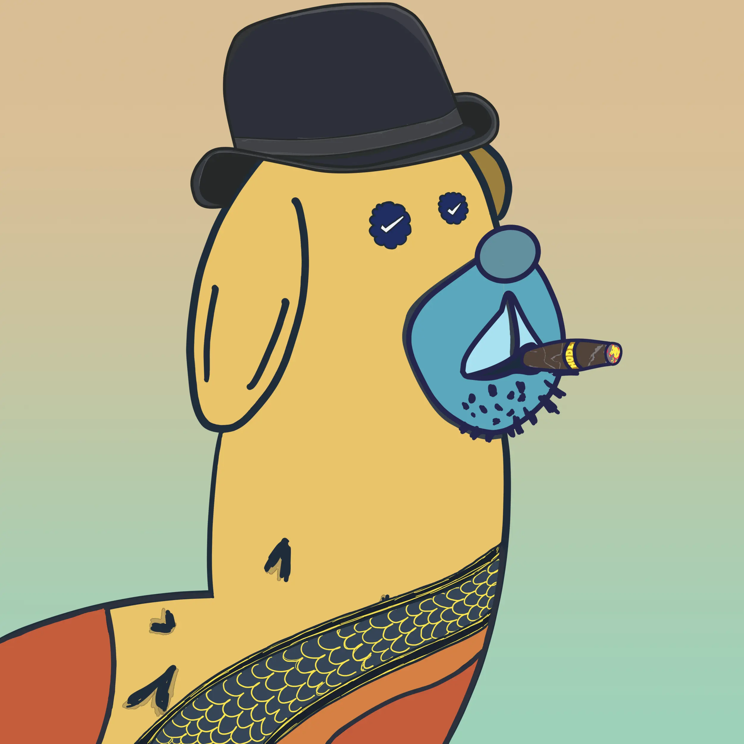 HODLR #1011 NFT on Algorand