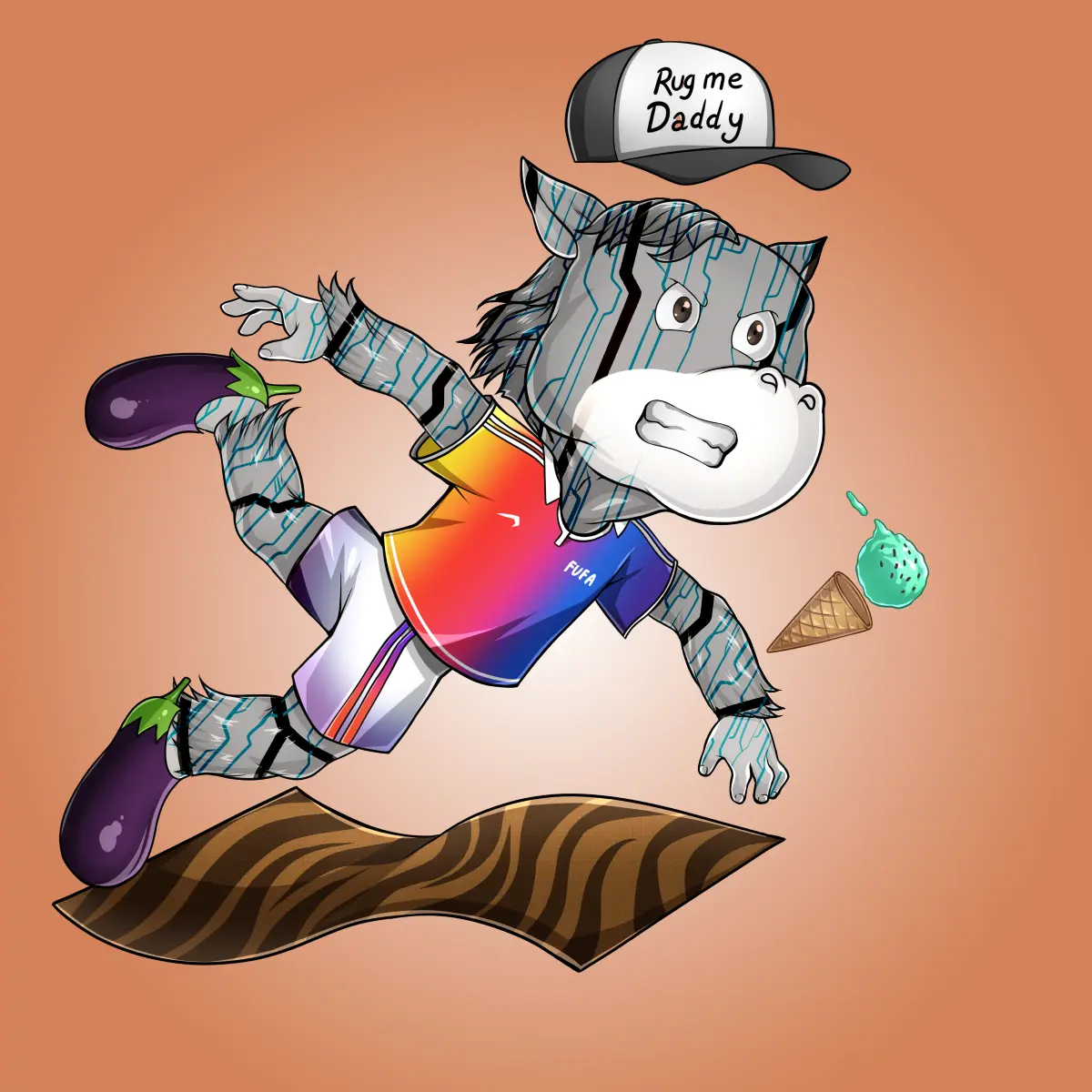 Rug Friends  #4473 NFT on Algorand