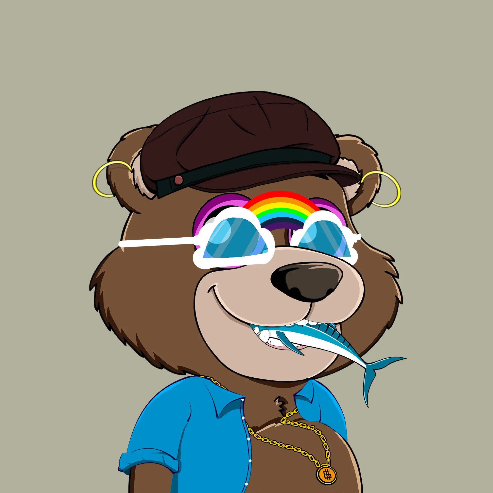 Gluttonous Bears #141 NFT on Algorand