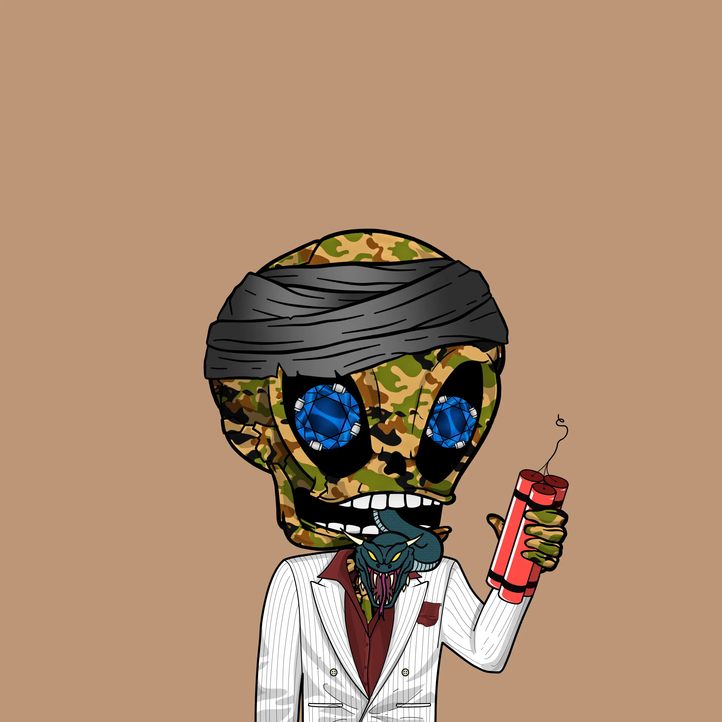 BoneBuddies #1495 NFT on Algorand