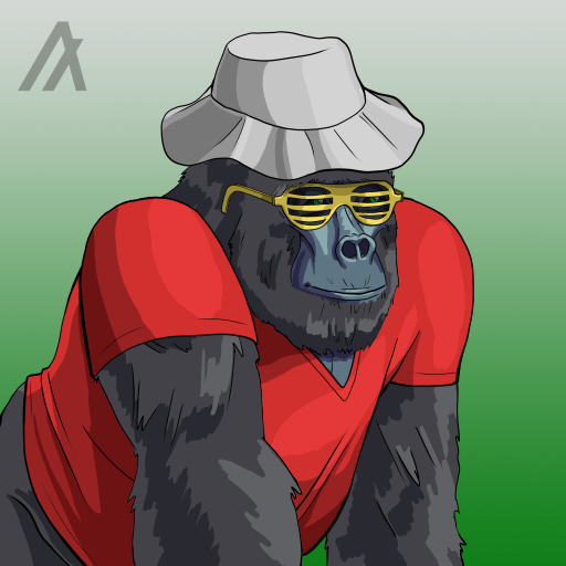 AlgorillaArmy#158 NFT on Algorand