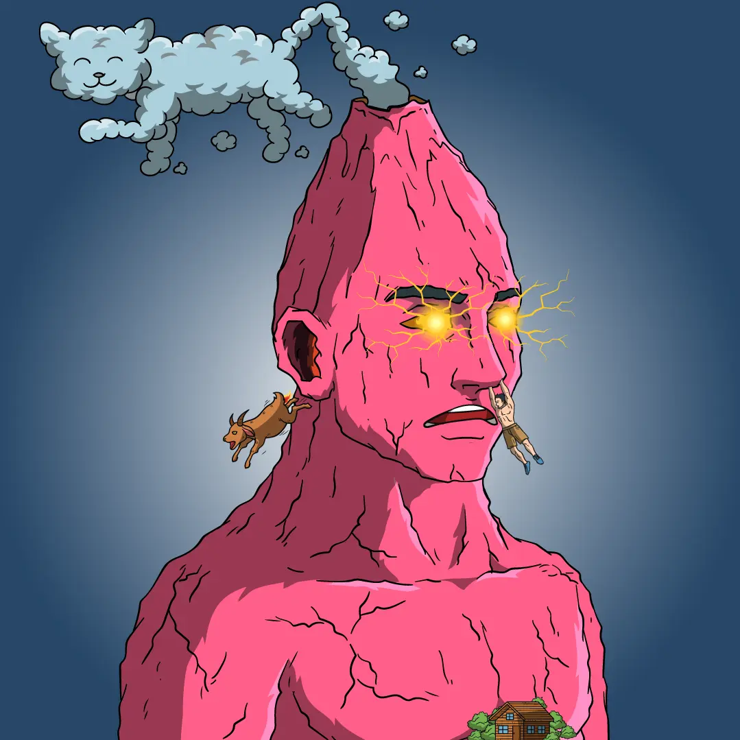 Volcano Boyz #1382 NFT on Algorand