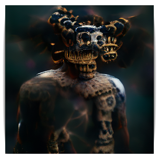 Image of Oros the Aztec Demon