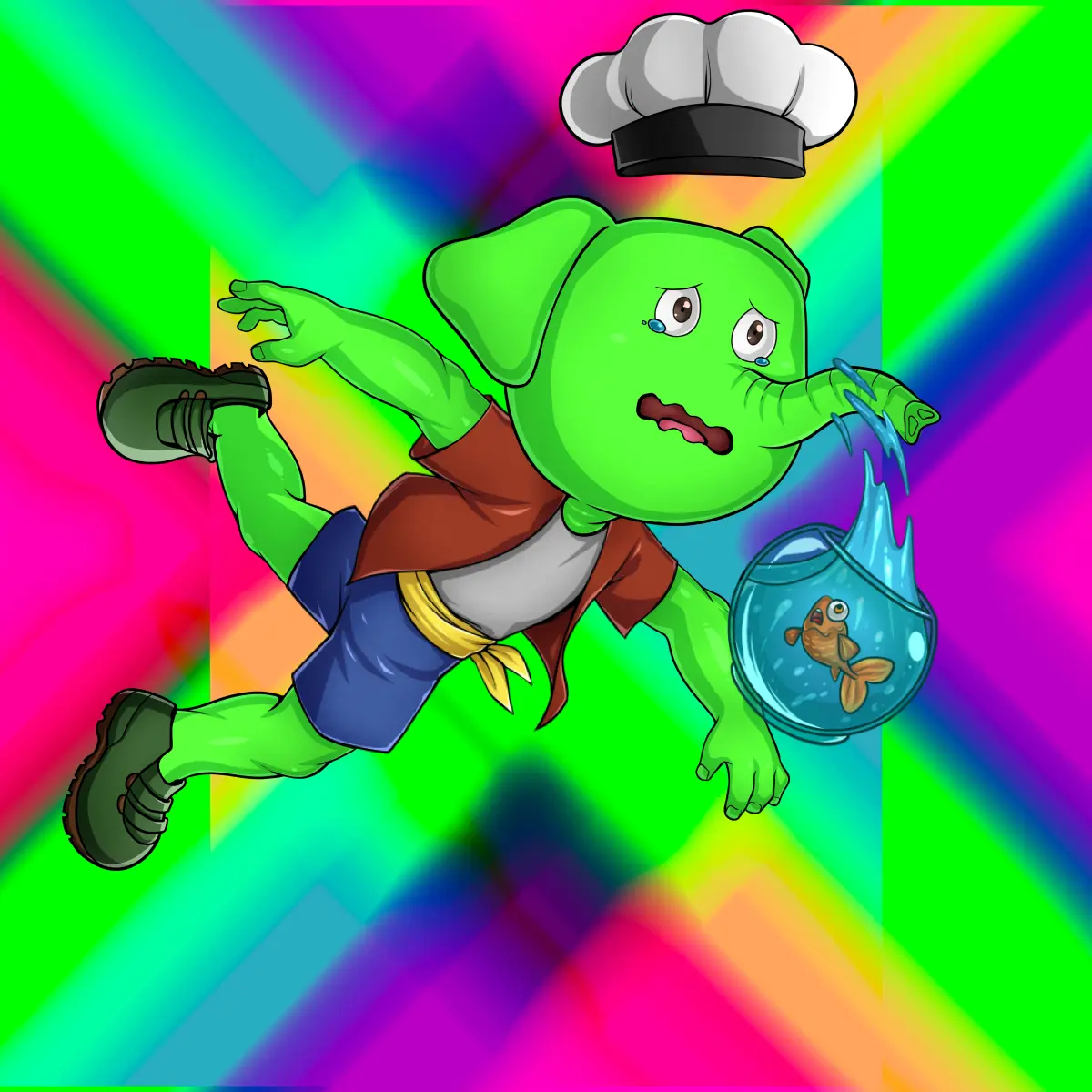 Rug Friends  #3606 NFT on Algorand