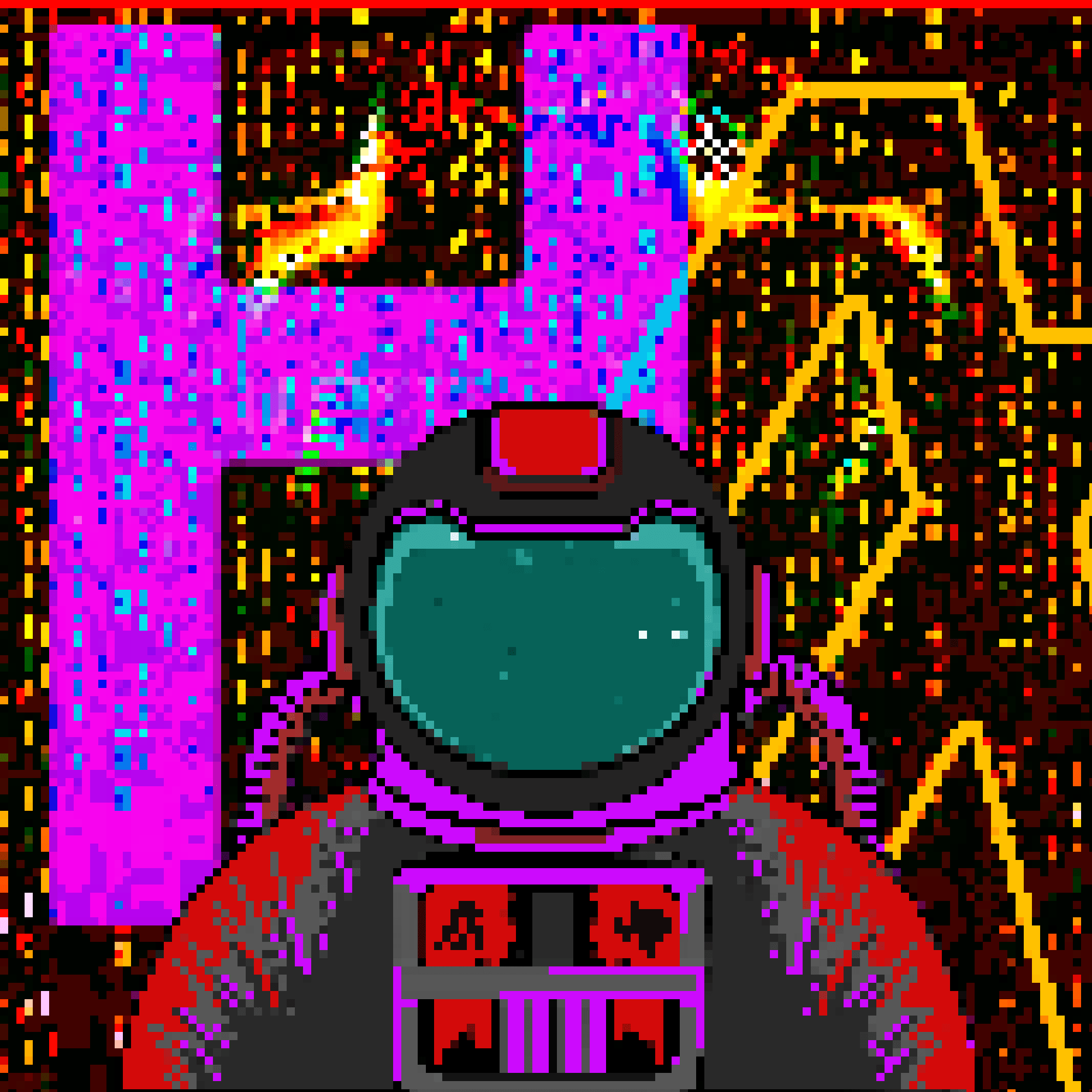 PIXEL ASTRO #10 NFT on Algorand