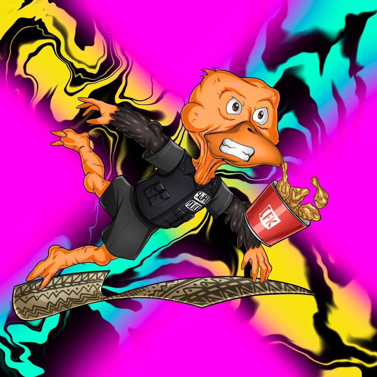 Rug Friends  #2447 NFT on Algorand