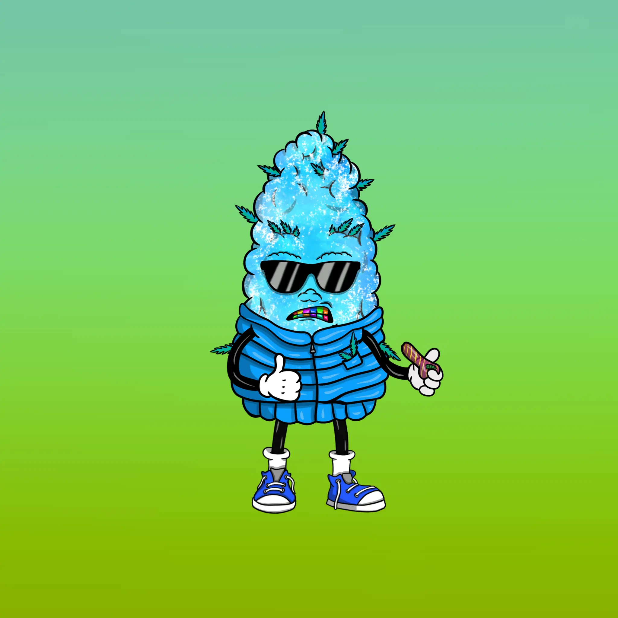 Blazing Budz #179 NFT on Algorand