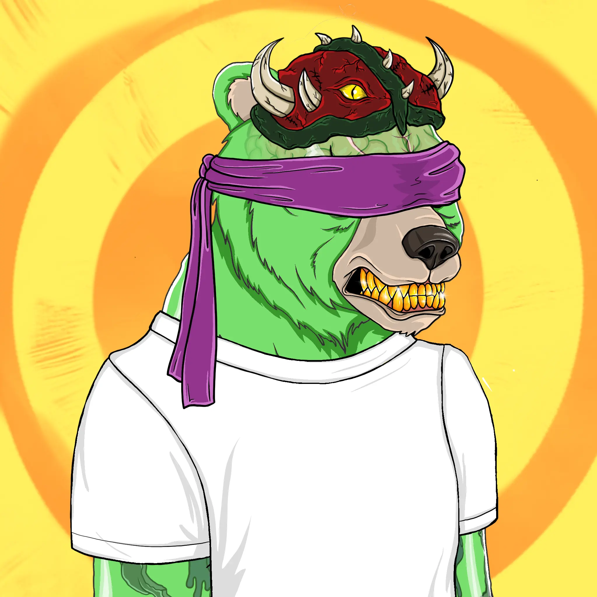 Mad Bears #1355 NFT on Algorand