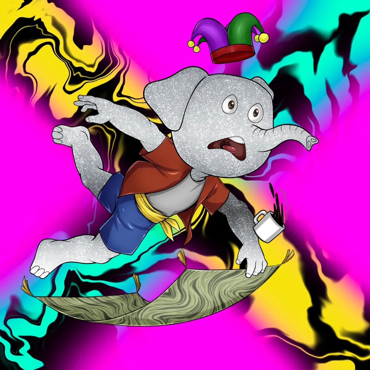 Rug Friends  #3385 NFT on Algorand