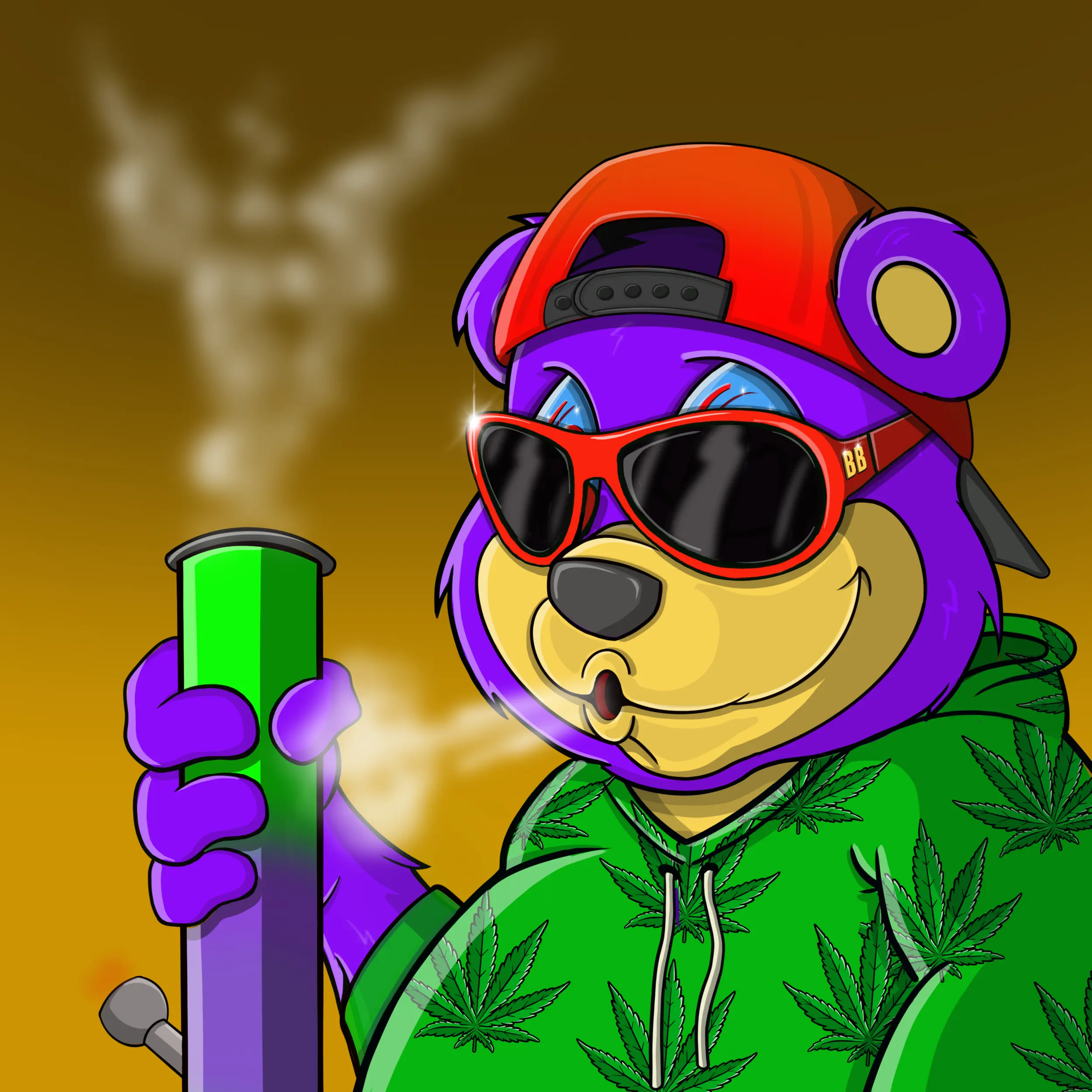 Burnin Bears #1561 NFT on Algorand