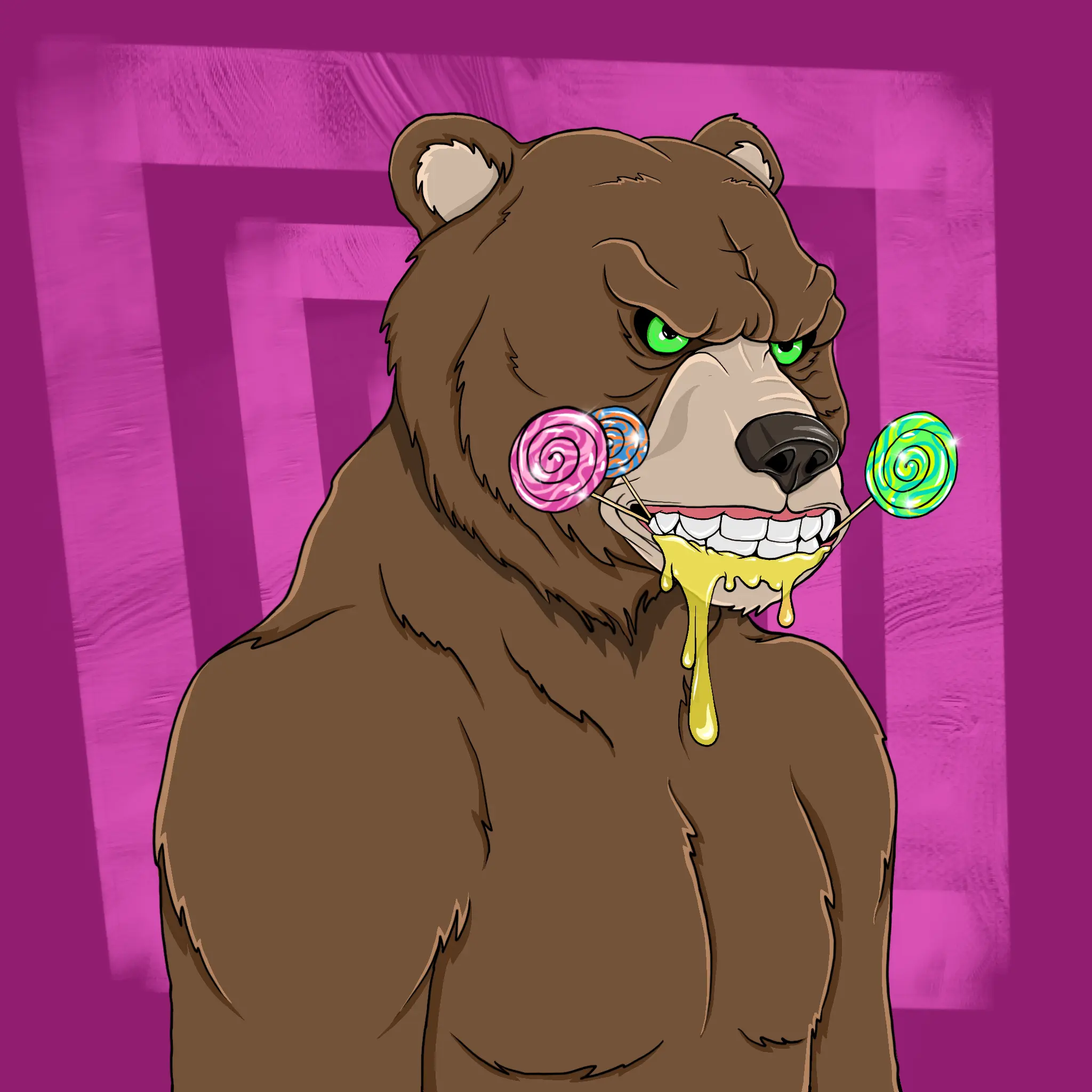 Mad Bears #2255 NFT on Algorand